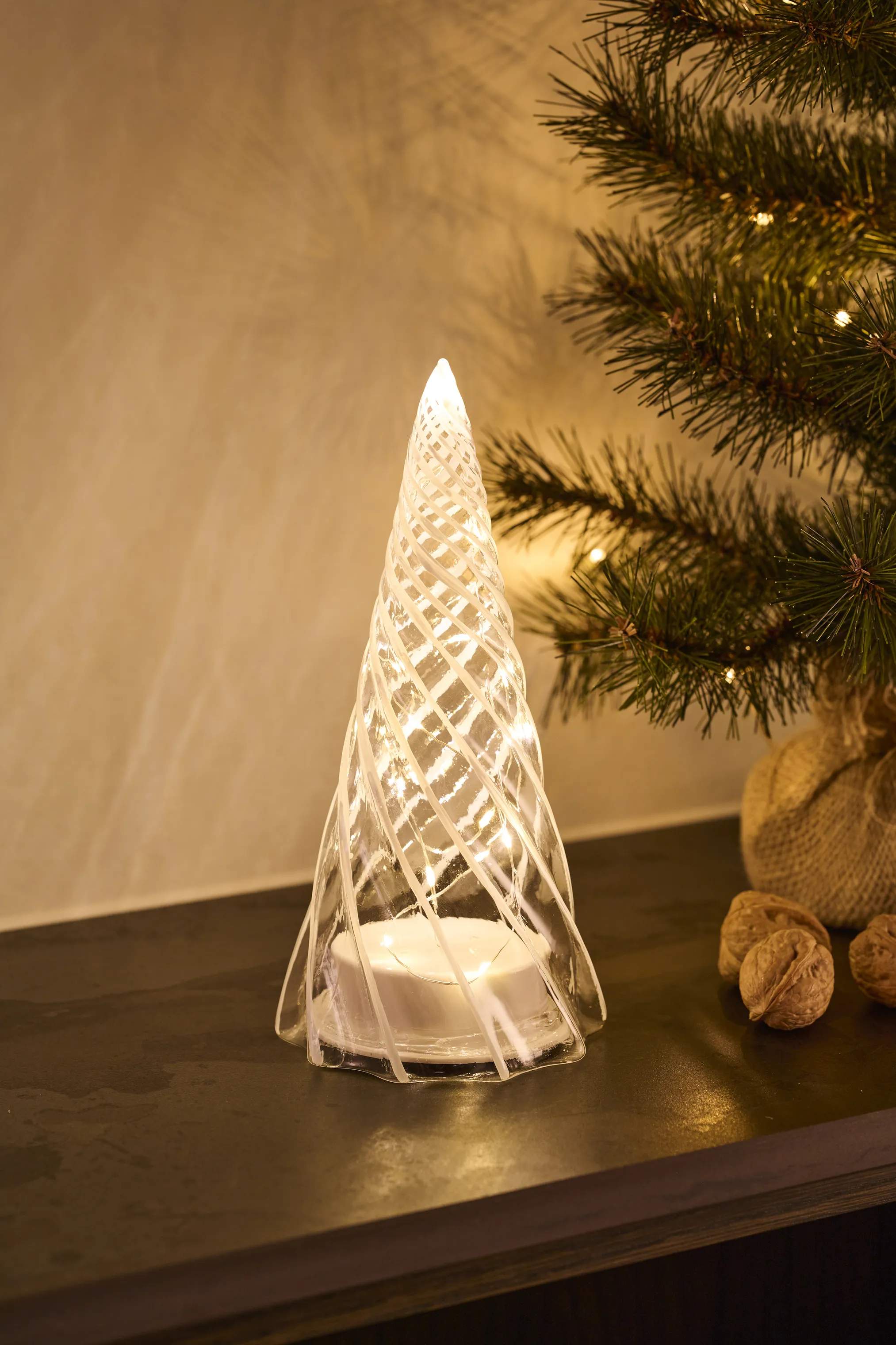 Sirius LED-lys Vilma LED Juletræ i Klar, 23,5 cm, 2