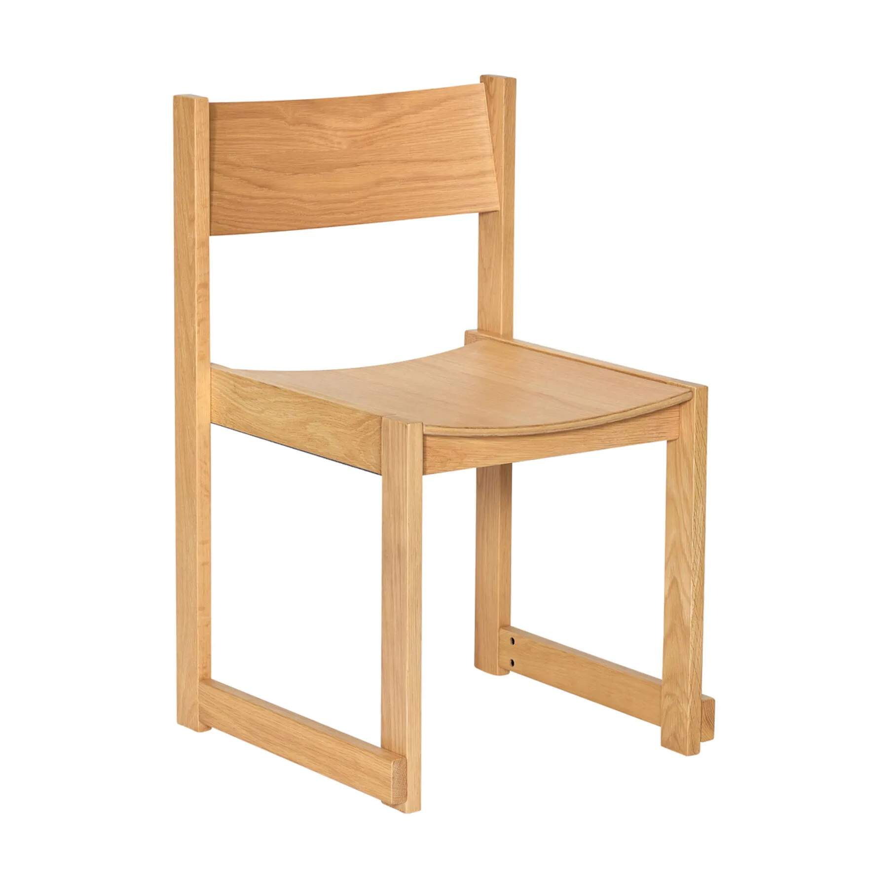 Hübsch Spisebordsstole Forma Spisestol i Natur, 1