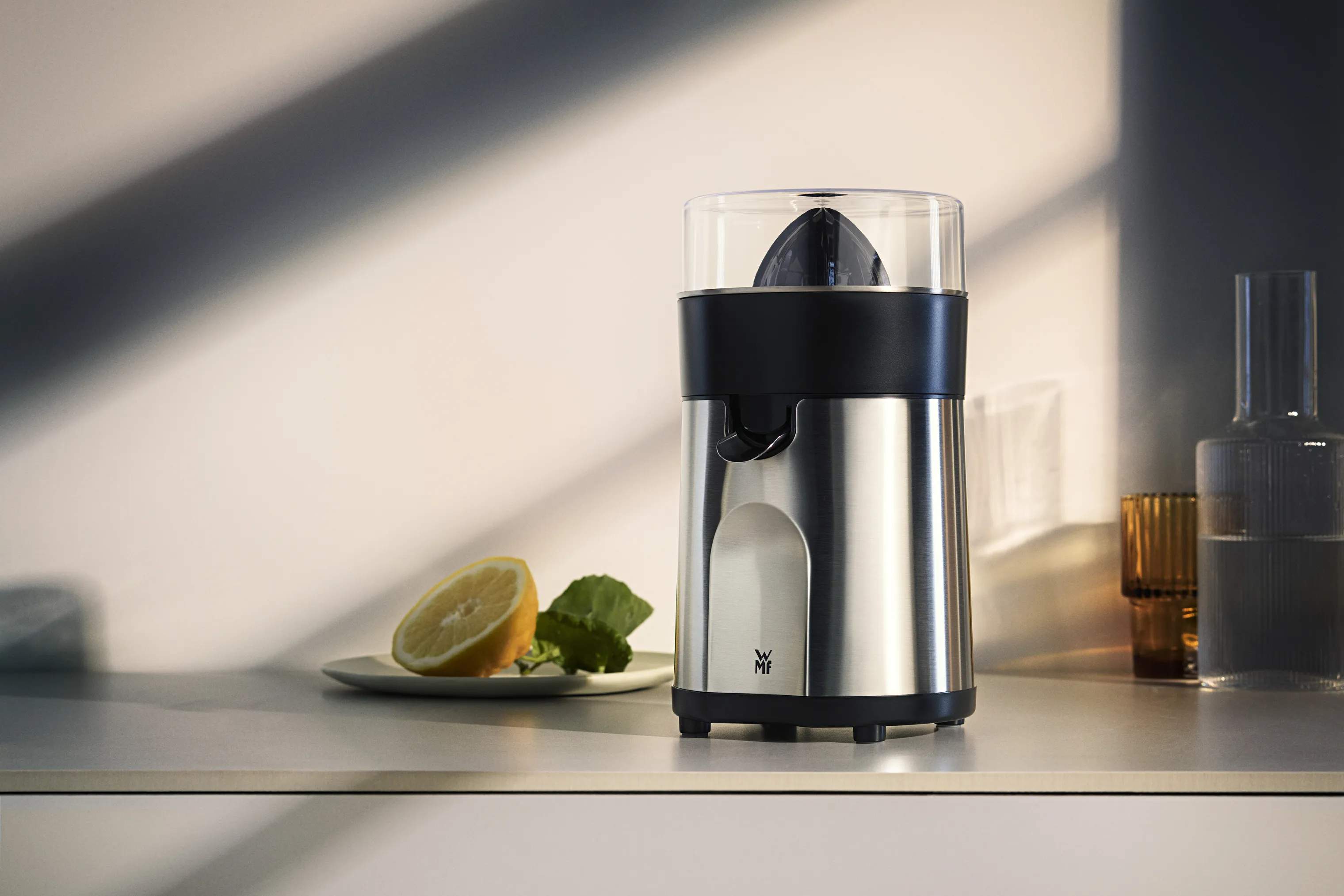 WMF Citruspressere Stelio Citruspresser i Sølvfarvet / Sort, 2