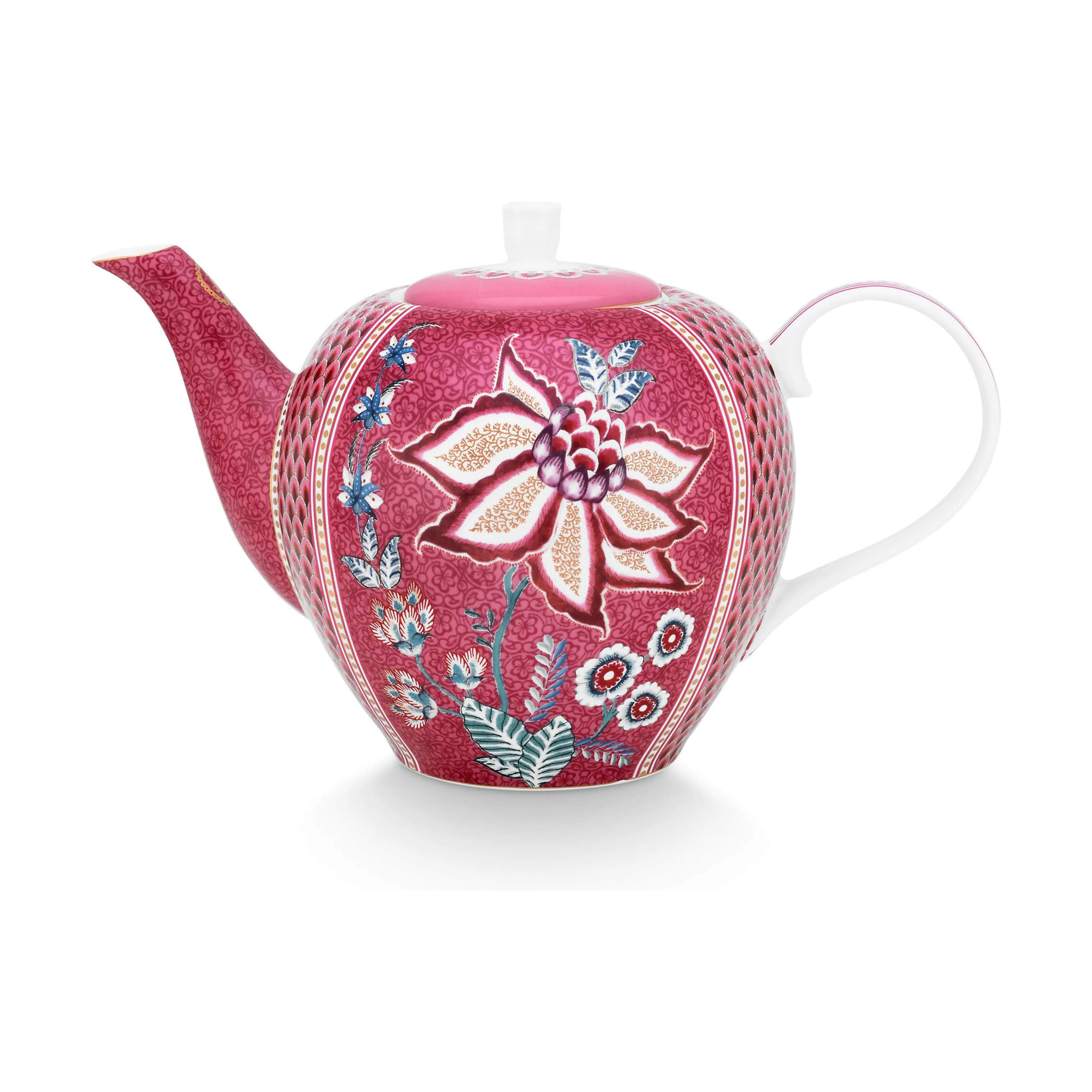 PIP Studio Tekander Flower Festival Tekande i Pink, 3