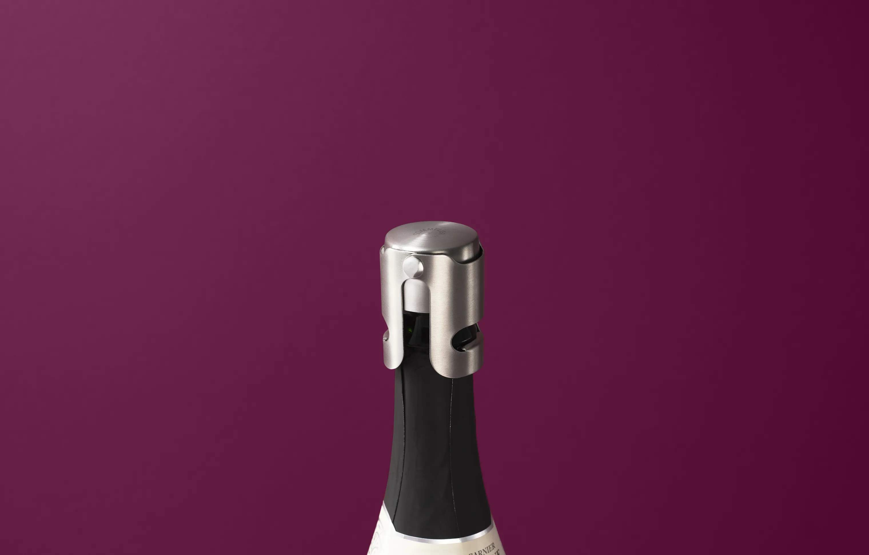 Sommelier by CASA Living Øvrigt champagnetilbehør Sommelier Champagneprop i stål, 3