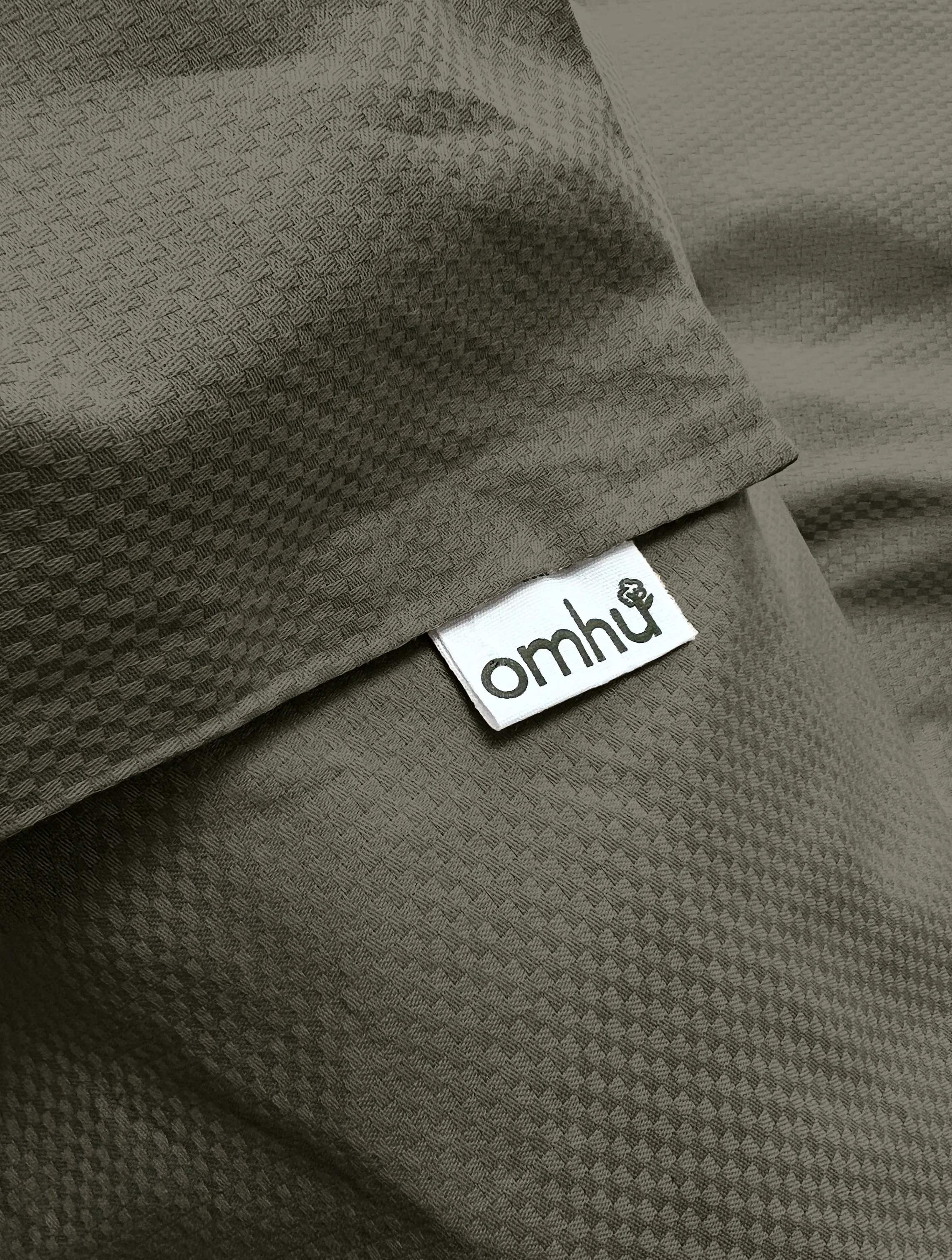 omhu Sengetøj Micro Tern Sengetøj i Olive, B140 x L220 cm, 4