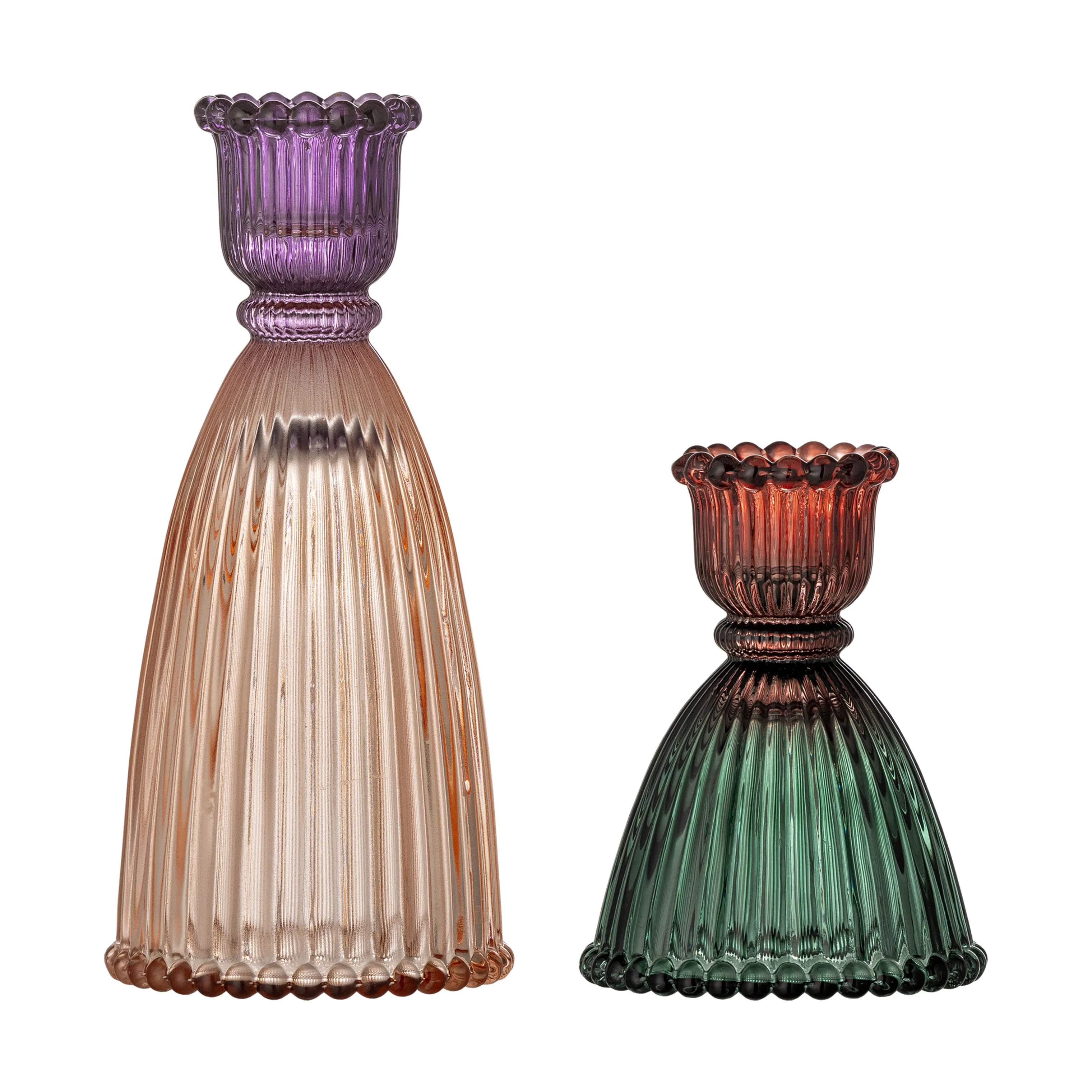 Creative Collection Kronelysestage Shilo Lysestage - 2 stk. i Multifarvet, 1