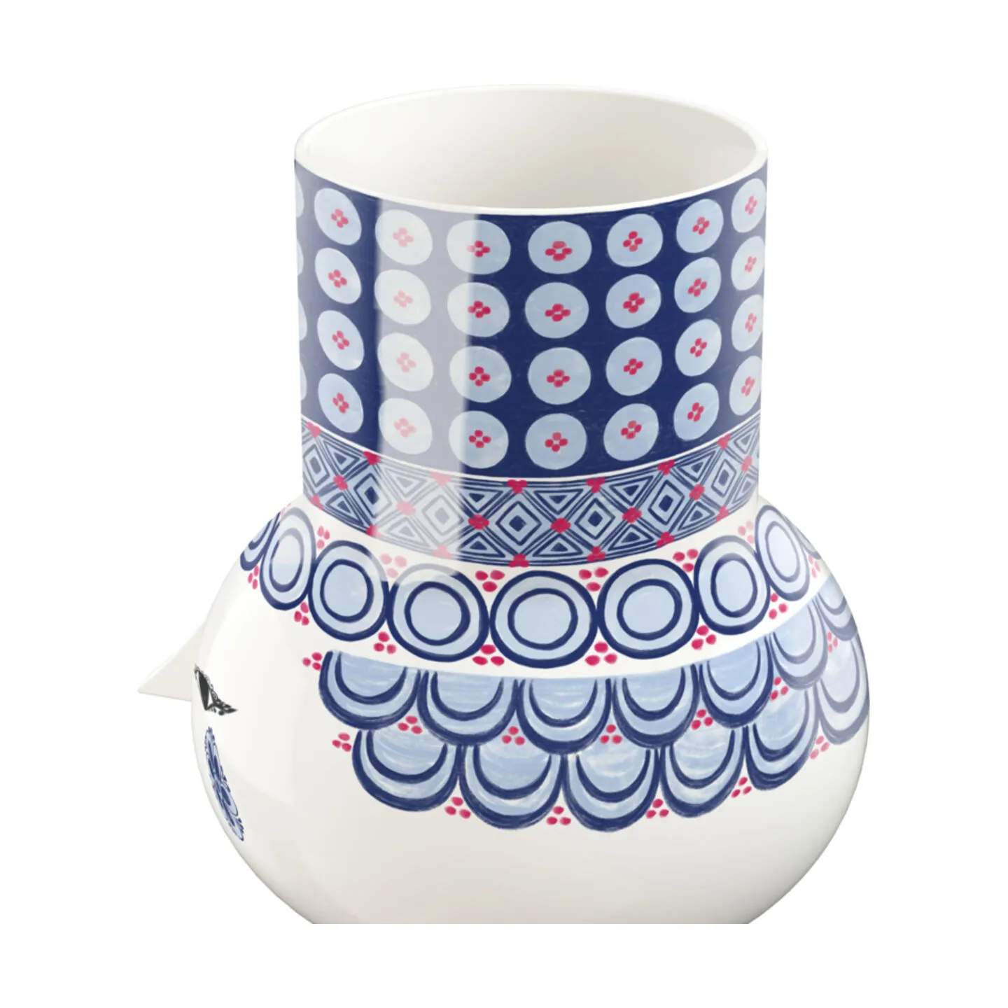 Bjørn Wiinblad Vaser Olga Vase i Blå, 4