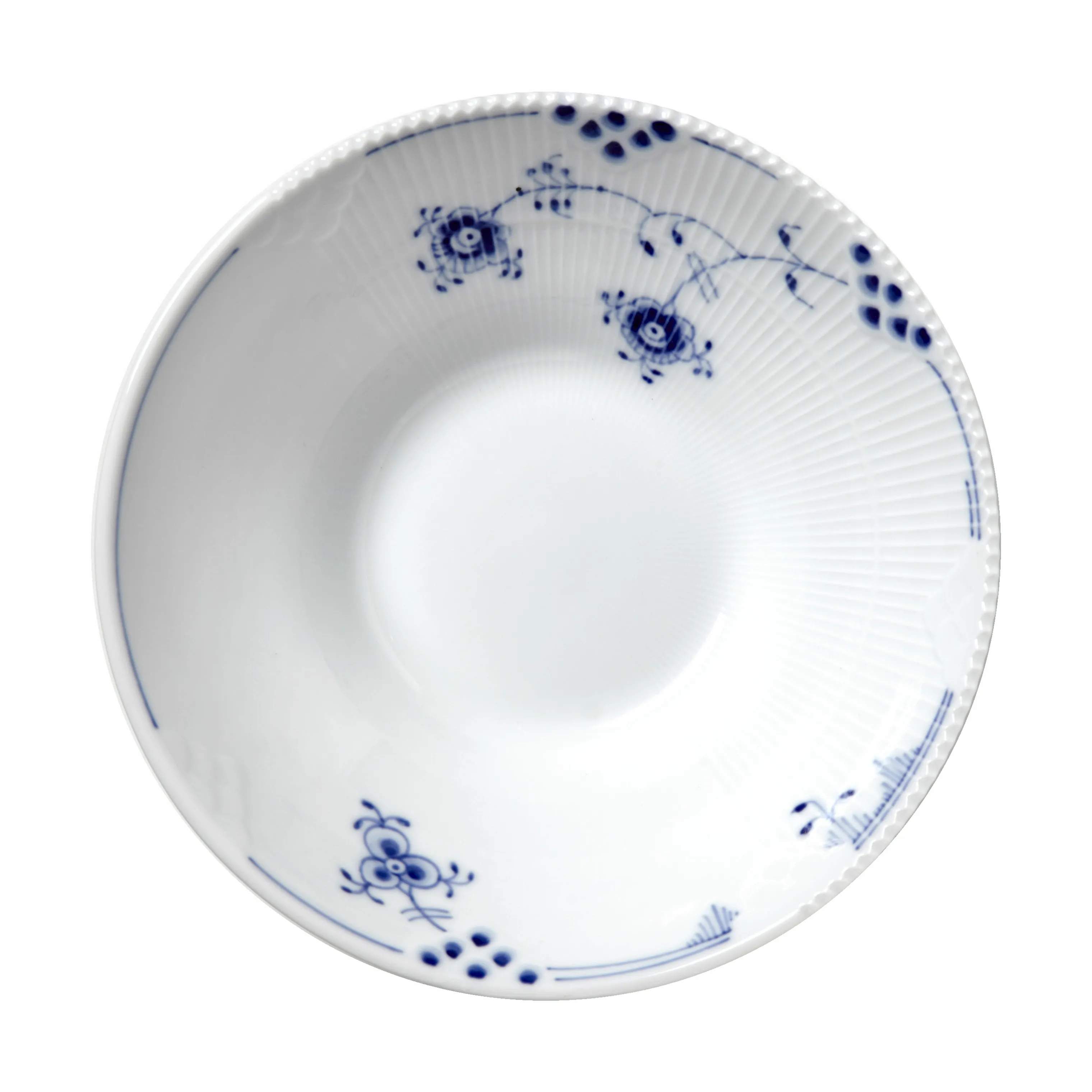 Royal Copenhagen Skåle Blå Elements Skål i Koboltblå/hvid, 18 cm, 4