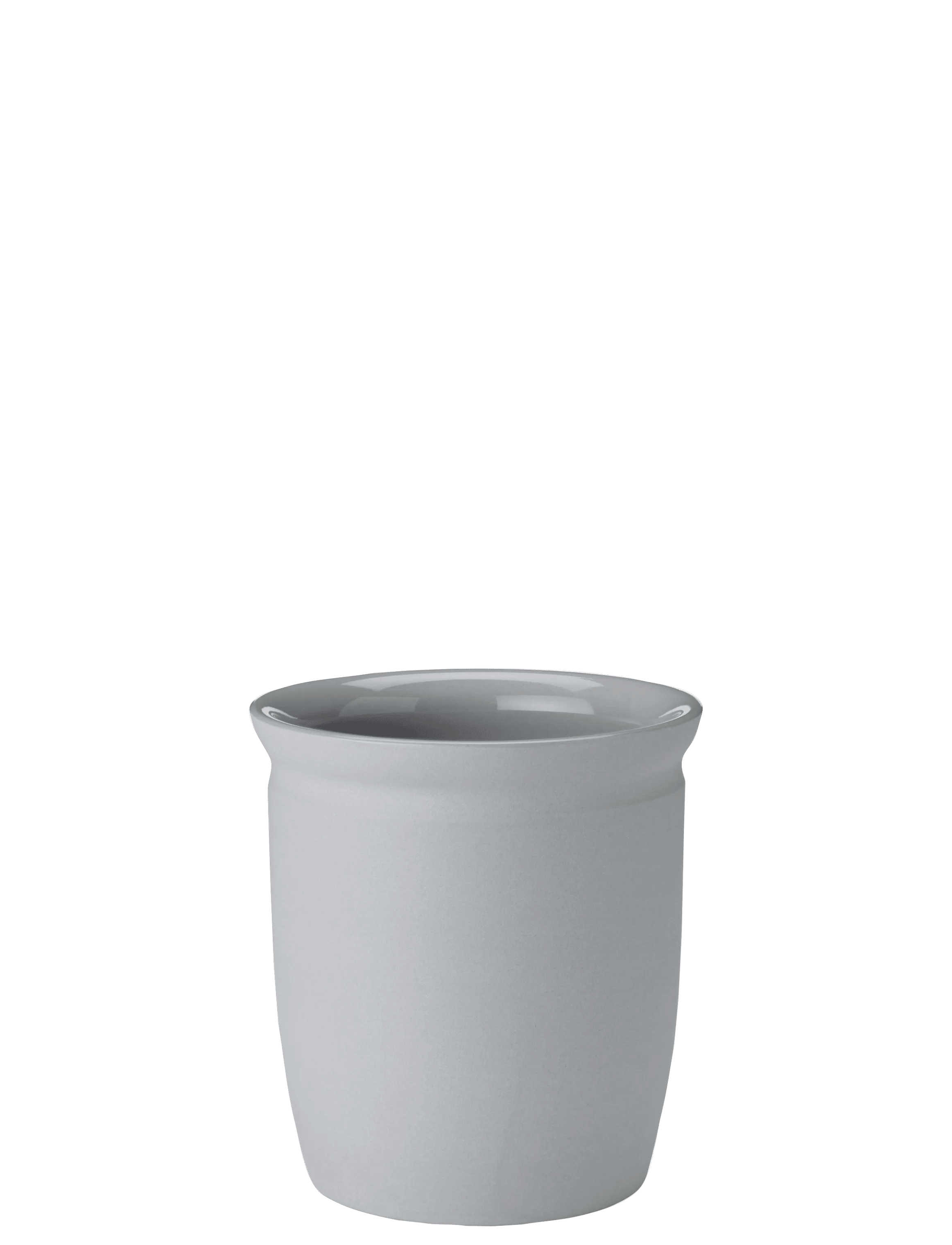 Knabstrup Keramik Krukker til køkkenredskaber Syltekrukke i grå, 0.5 L, 1