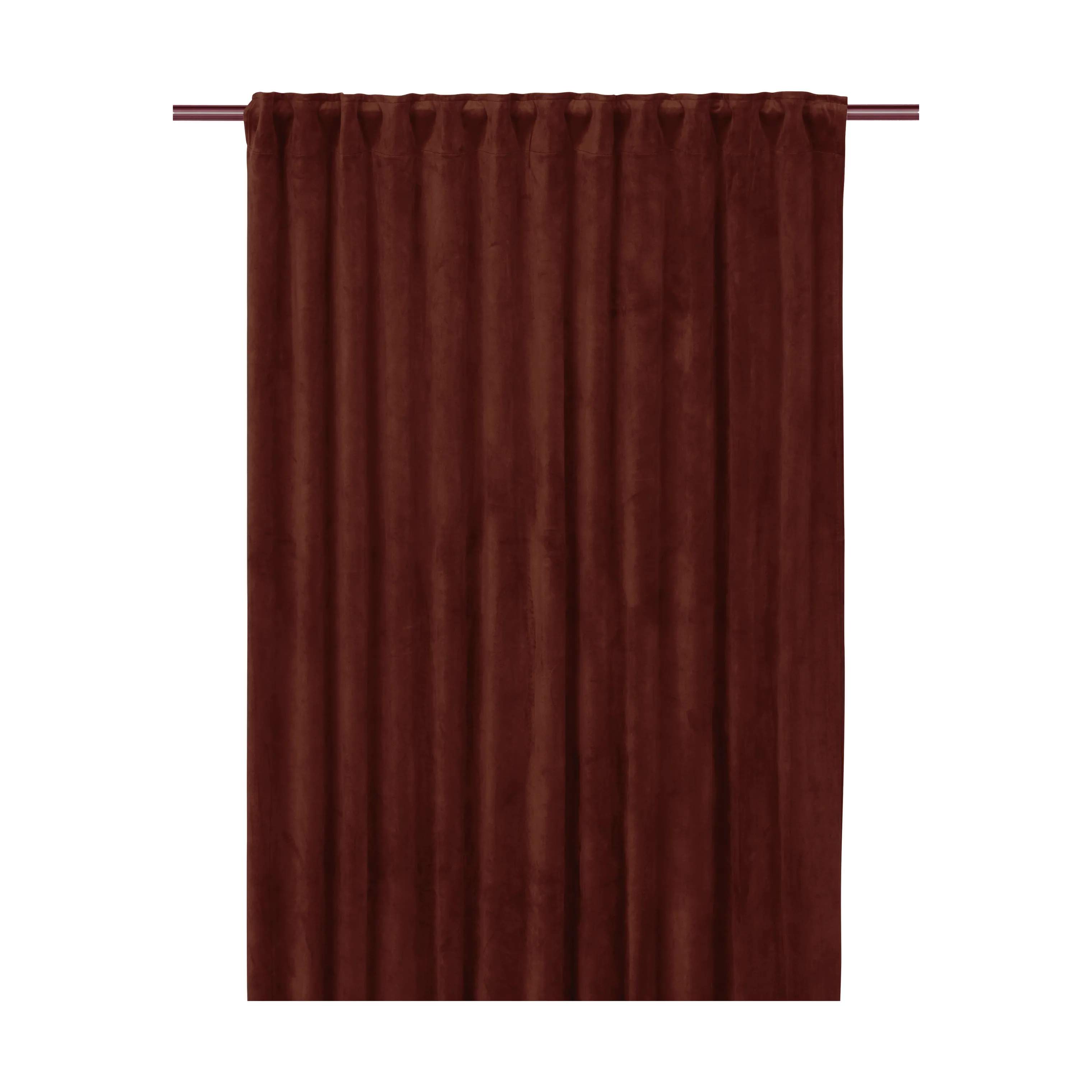 Svanefors Gardiner og gardinstænger Estelle Estrelle Gardin - 2 stk. i Rost, H280 x B135 cm, 1