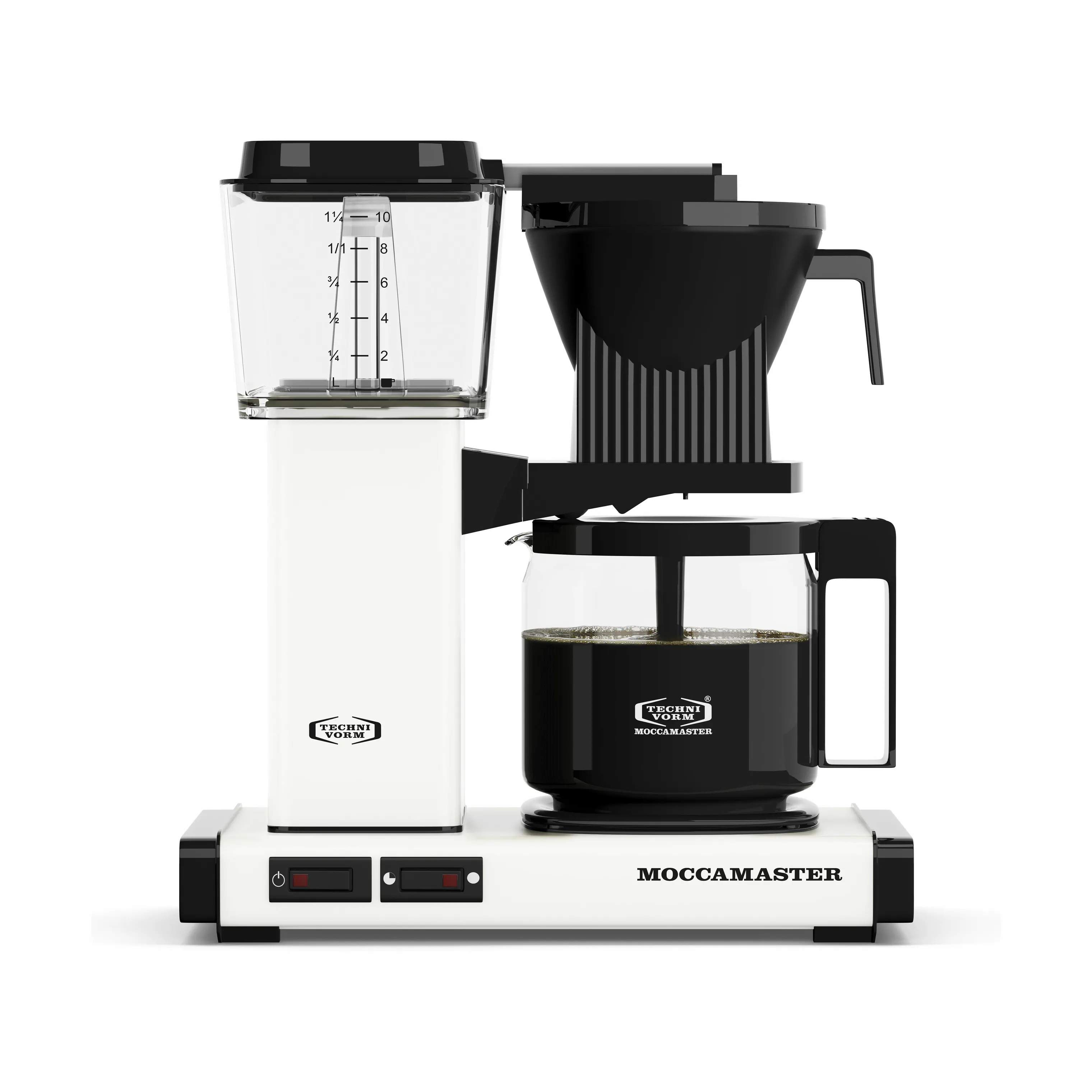 Moccamaster Kaffemaskiner Automatic Kaffemaskine i White, 1