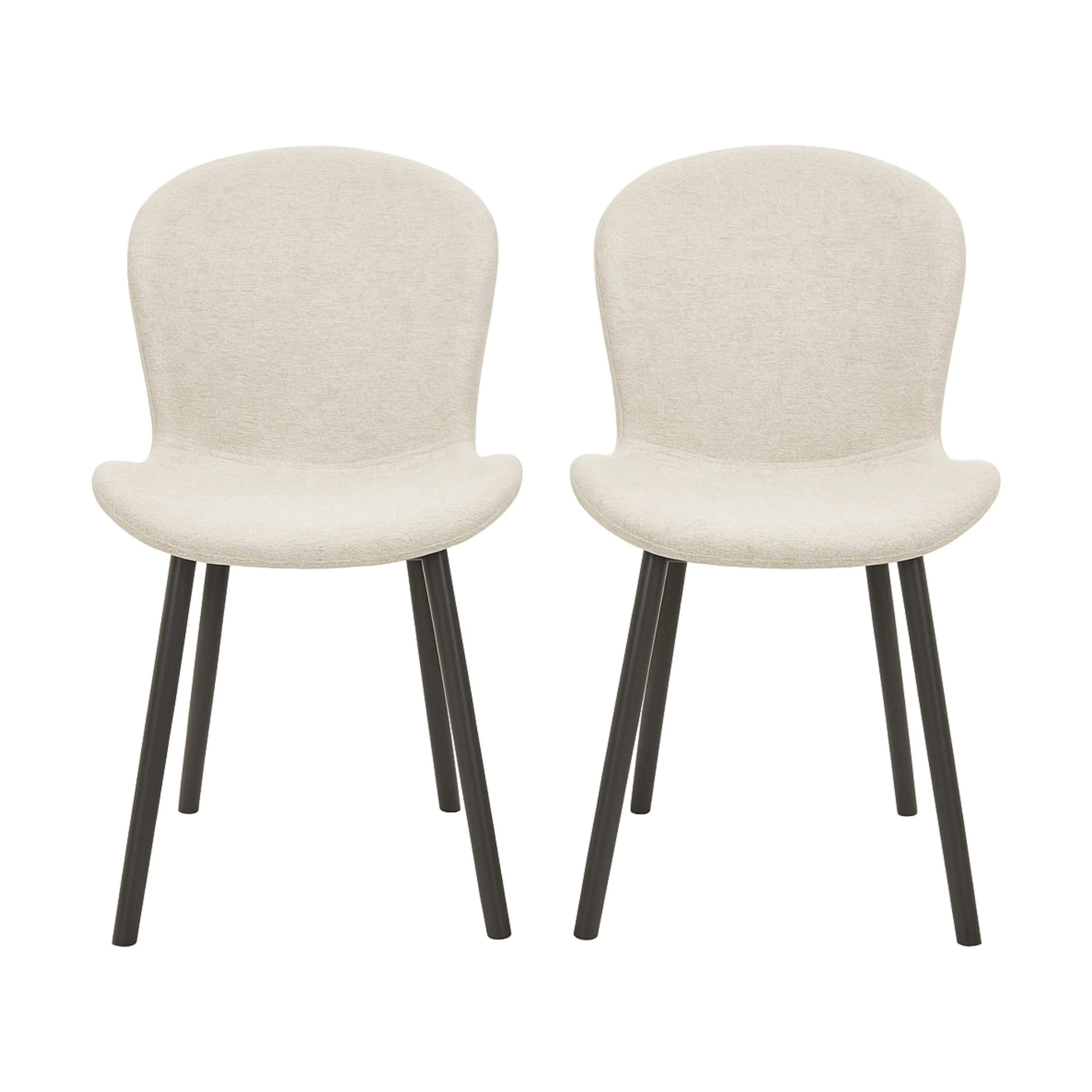 Esra Spisebordsstol - 2 stk., beige, large
