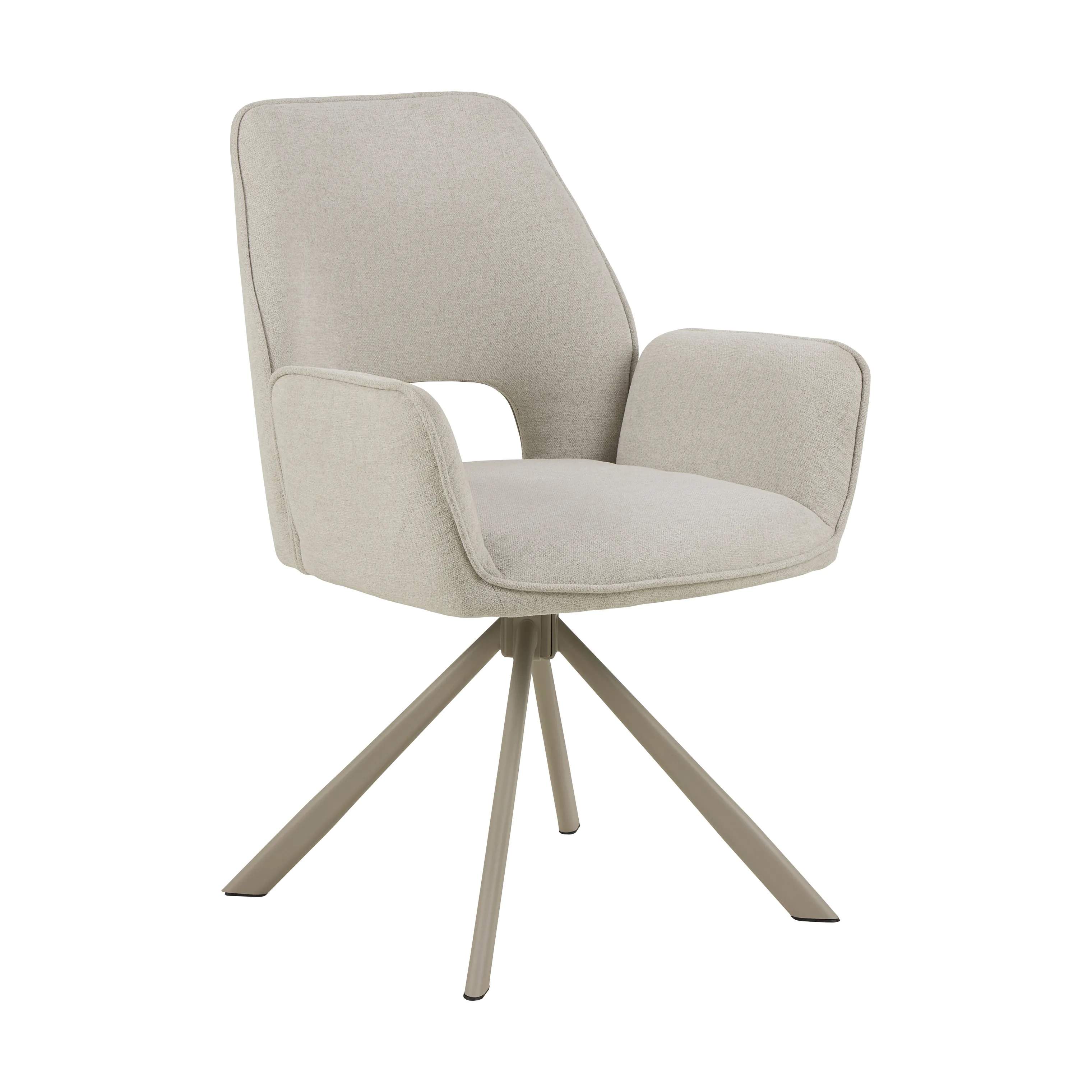 CASA Living Spisebordsstole Graham Spisebordsstol - 2 stk. i beige, 4