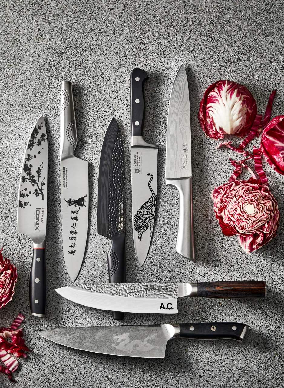 THE CUSTOM CHEF™ Øvrige knive Laserprint til knive fra THE CUSTOM CHEF™ i Sort, 2