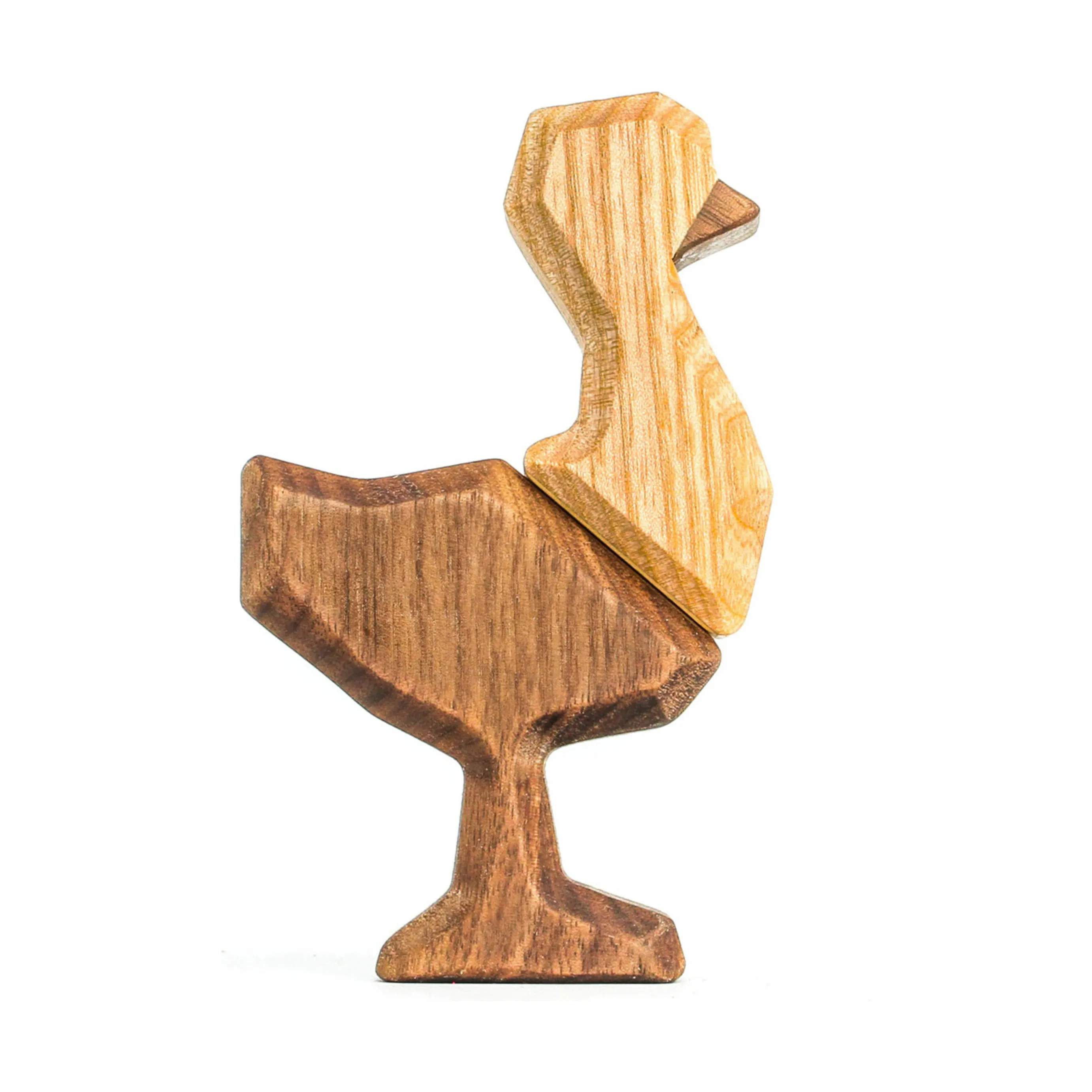 FableWood dyrefigurer Figur - Lille Struds- 2 dele