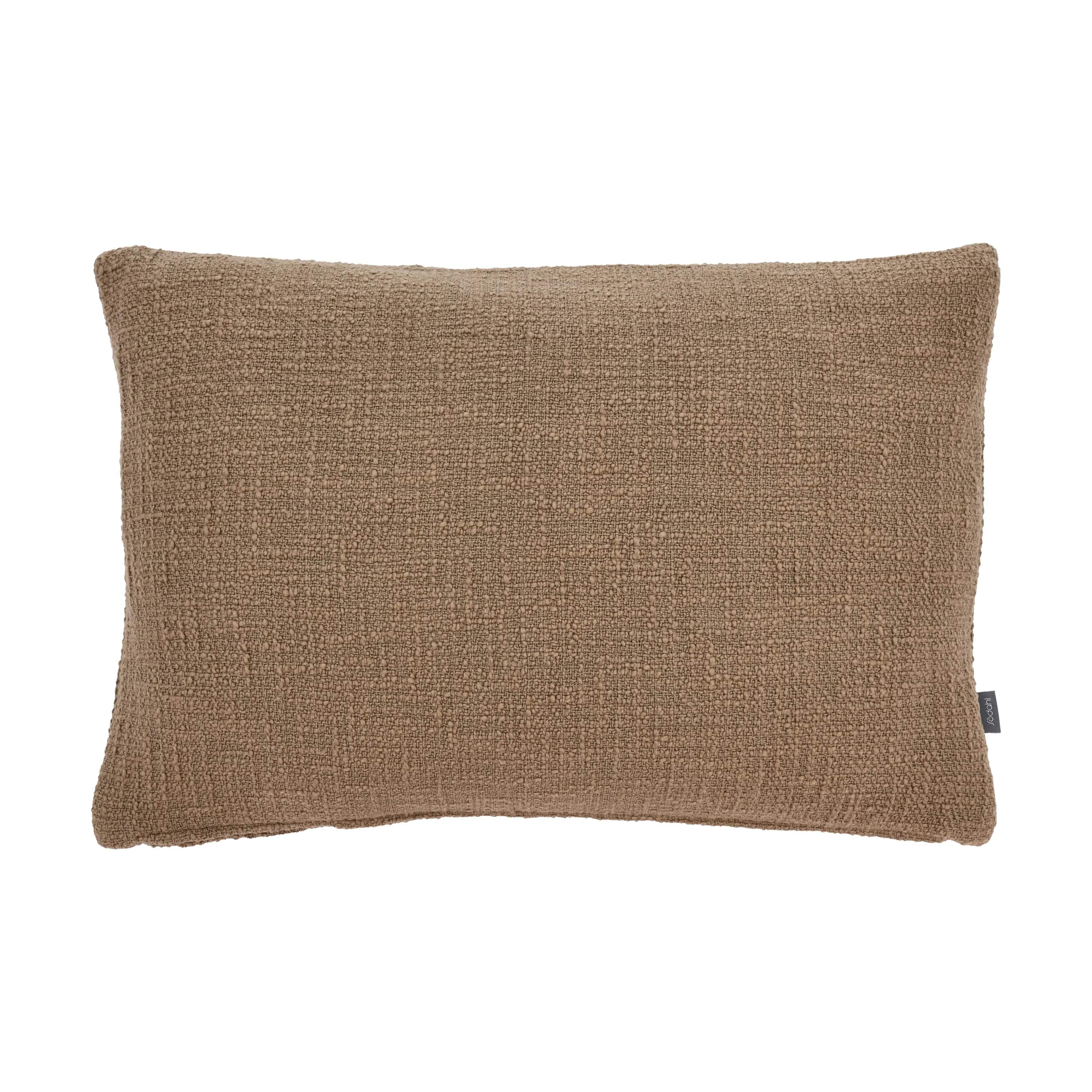 Södahl Pyntepuder Bouclé Pude i Warm Taupe, 4