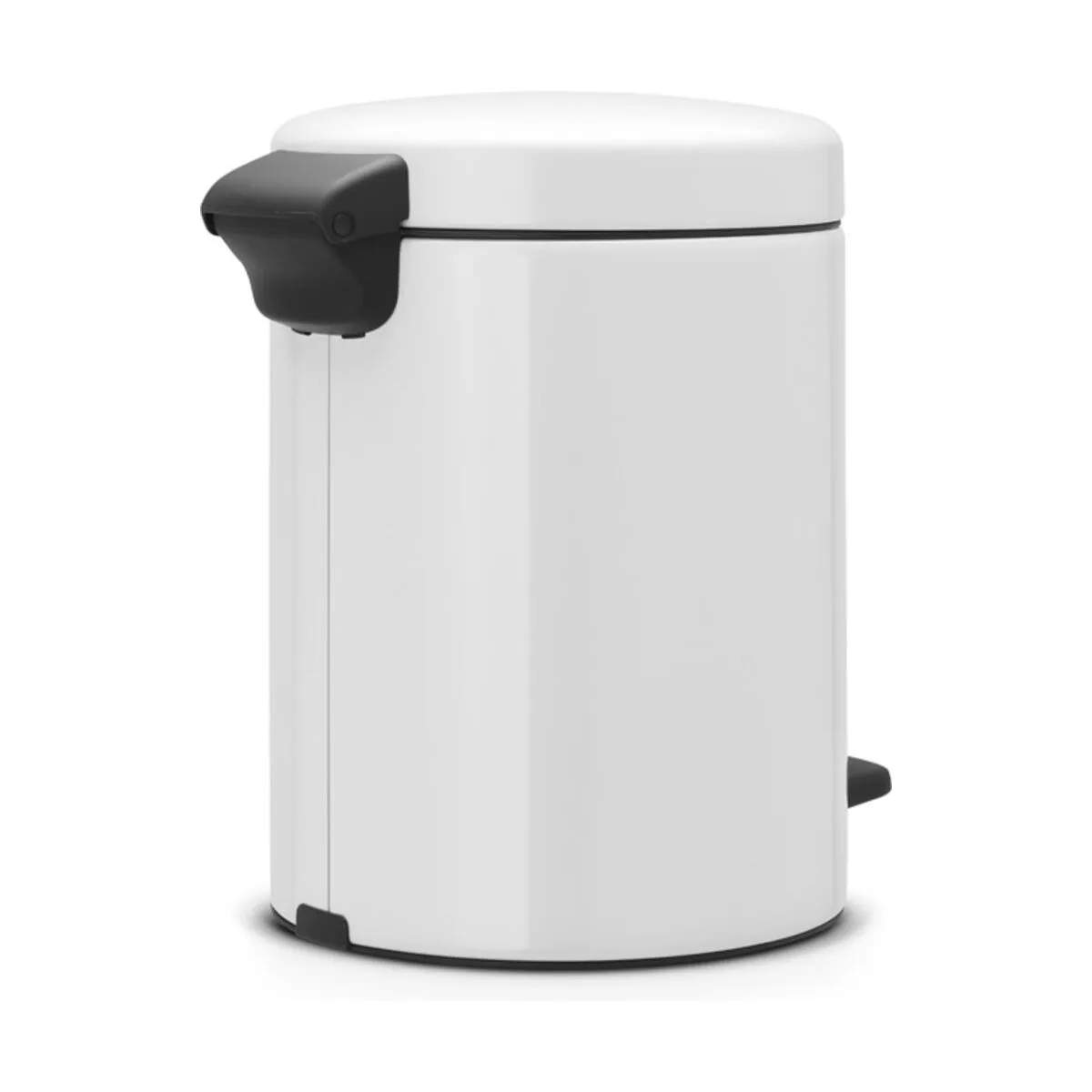 Brabantia Toiletspande NewIcon Pedalspand i Hvid, 5 L, 5