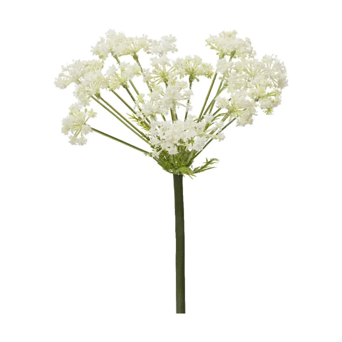 Kunstig Blomst - Vild Gulerod, hvid, large