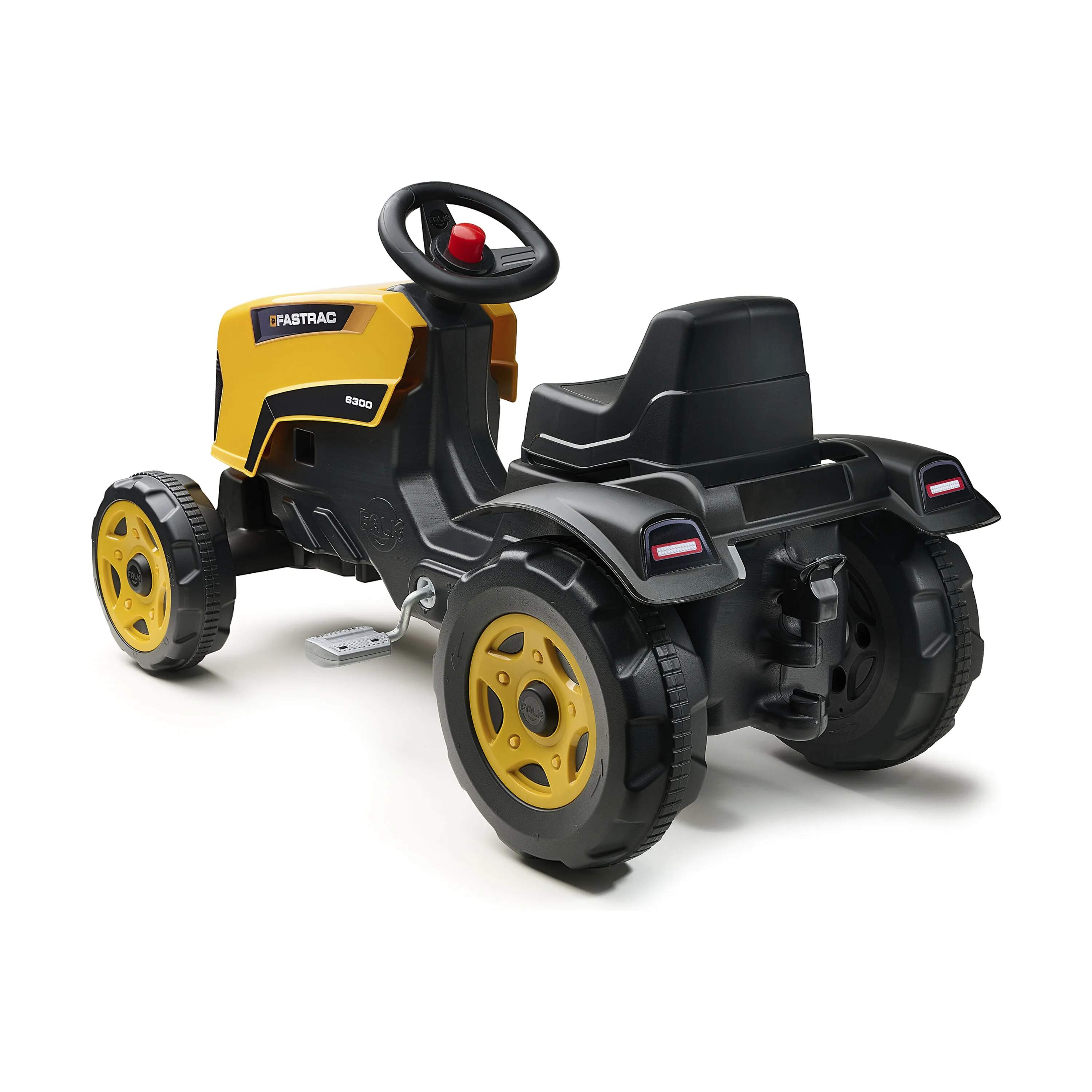 FALK Øvrig udeleg JCB Traktor m. trailer i Gul, 3