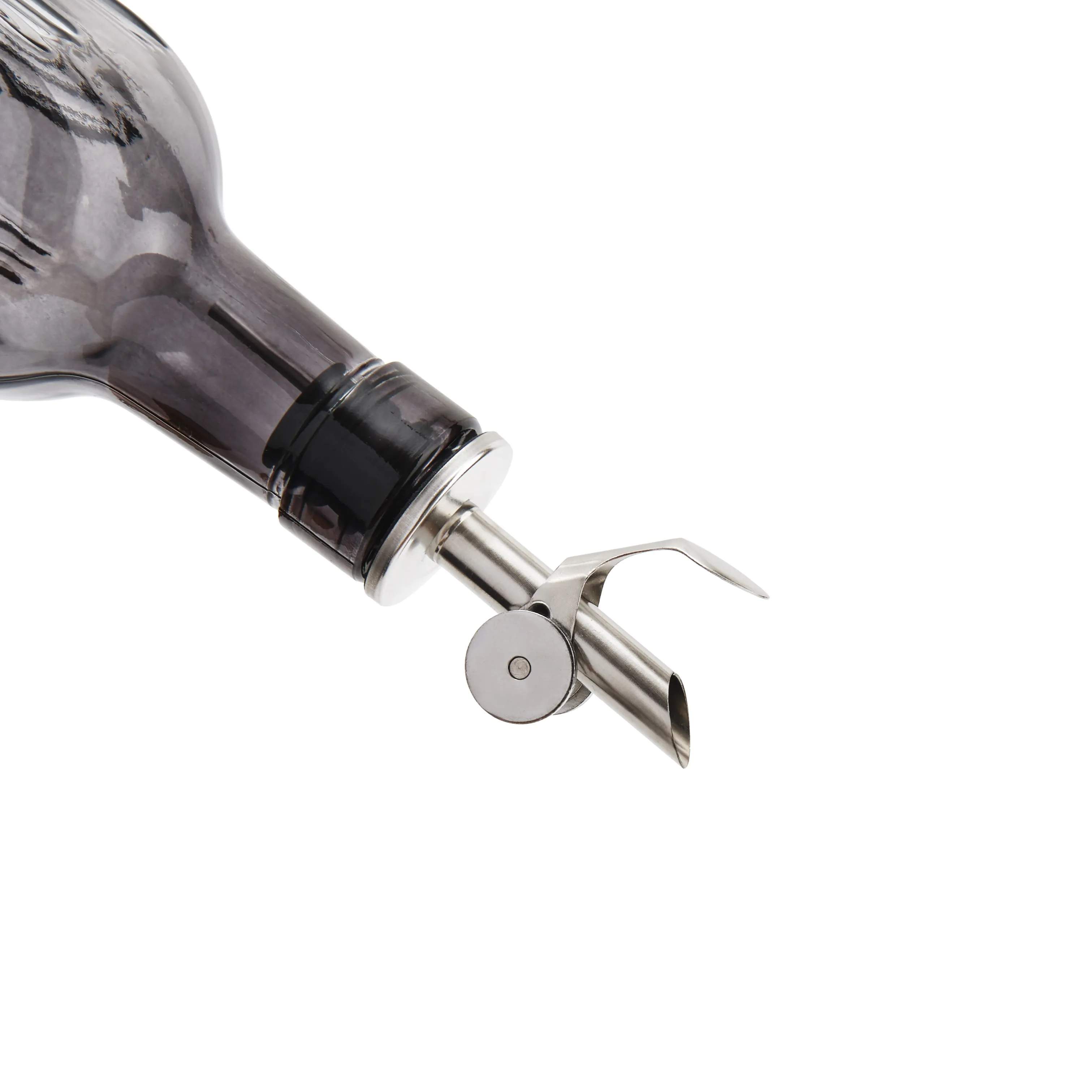 Cook & Baker Olie- og eddikeflasker Olieflaske i smoke/tern/rille, 0.5 L, 2