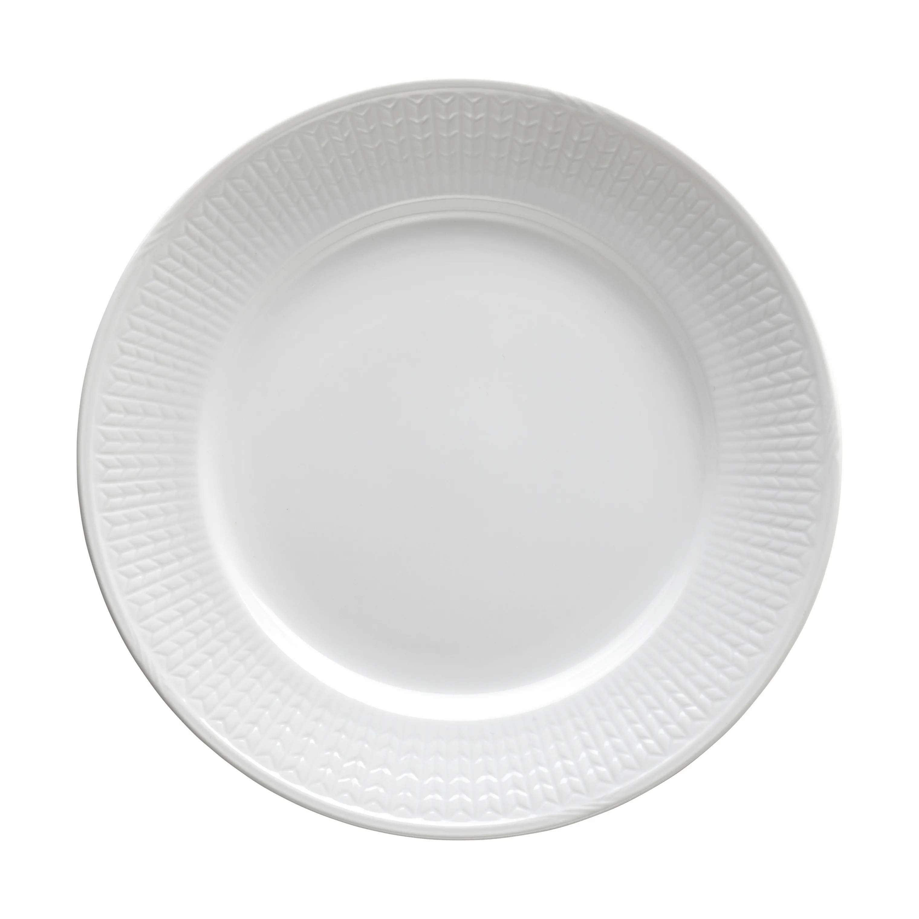 Rörstrand Middagstallerkener Swedish Grace Middagstallerken i Snehvid, 27 cm, 1