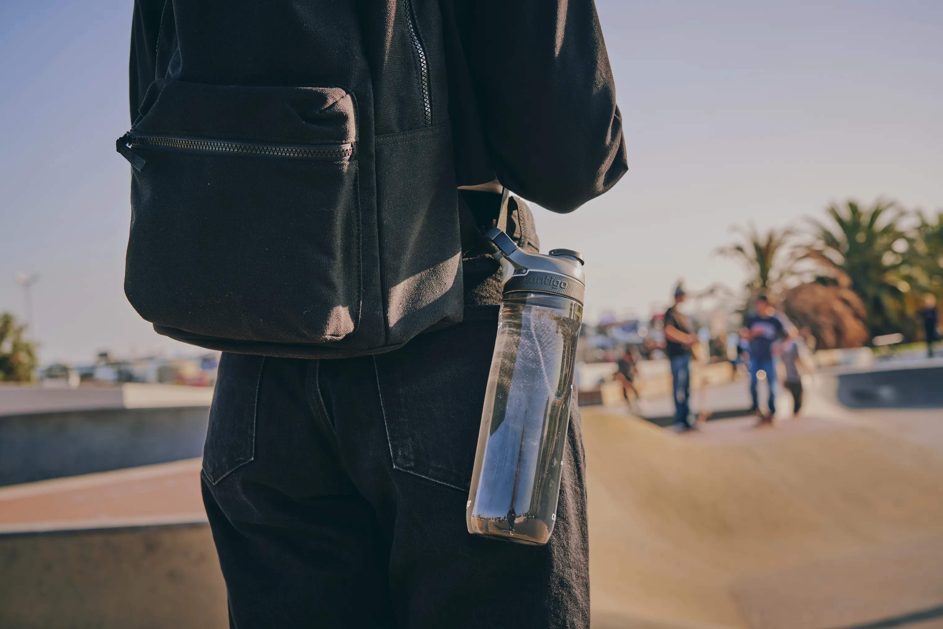 Contigo Drikkedunke Cortland Drikkeflaske i Smoke, 2