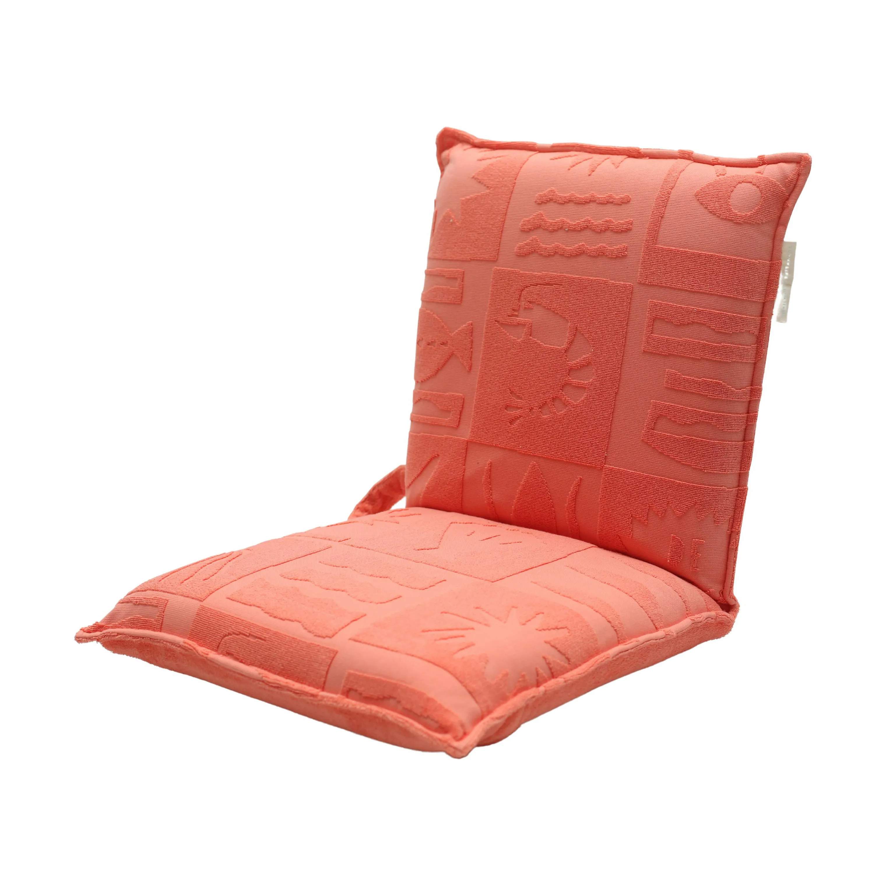 Foldbar Strandstol, coral, large