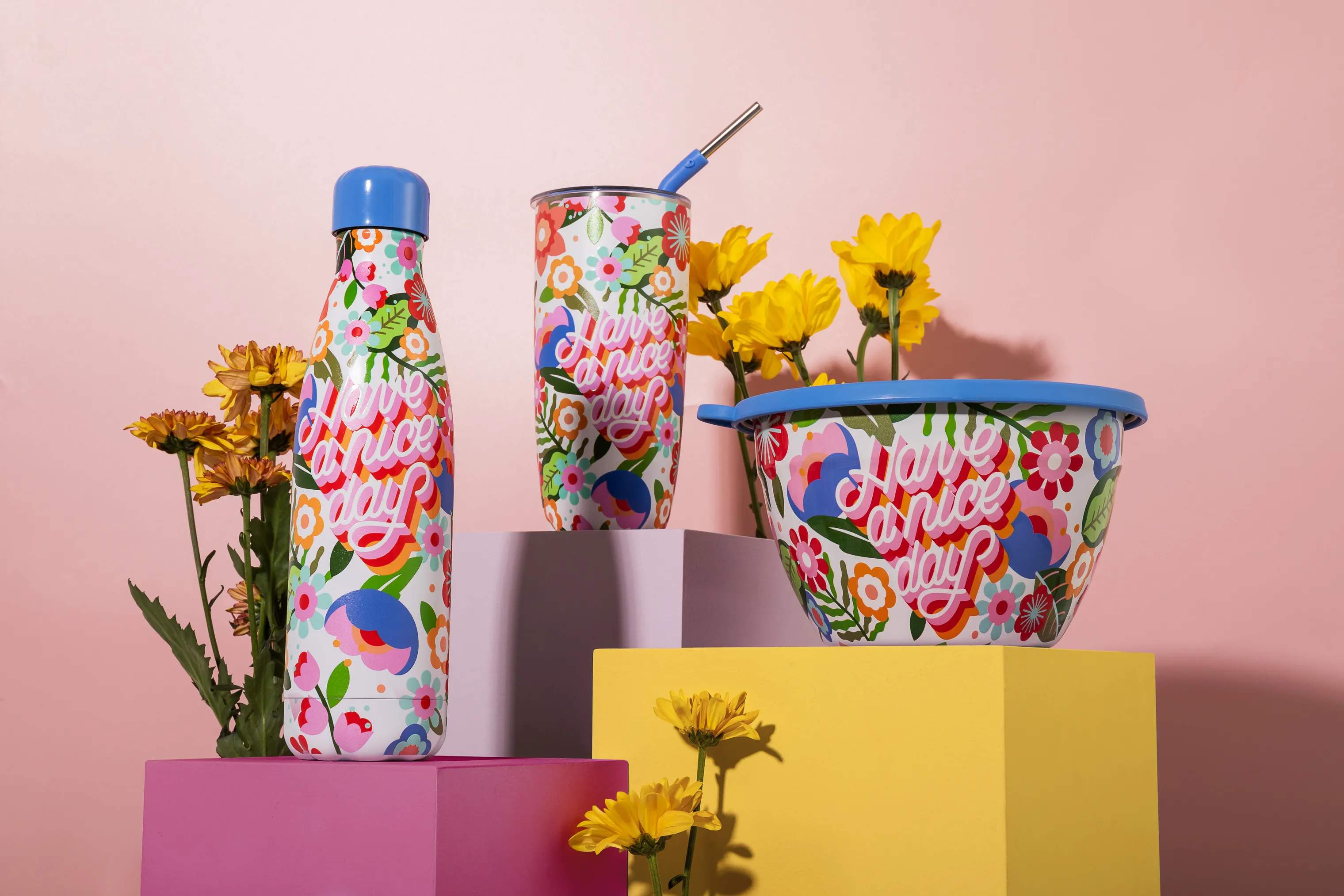 S'well Termoflasker Steffi Lynn Termoflaske i floral, 2