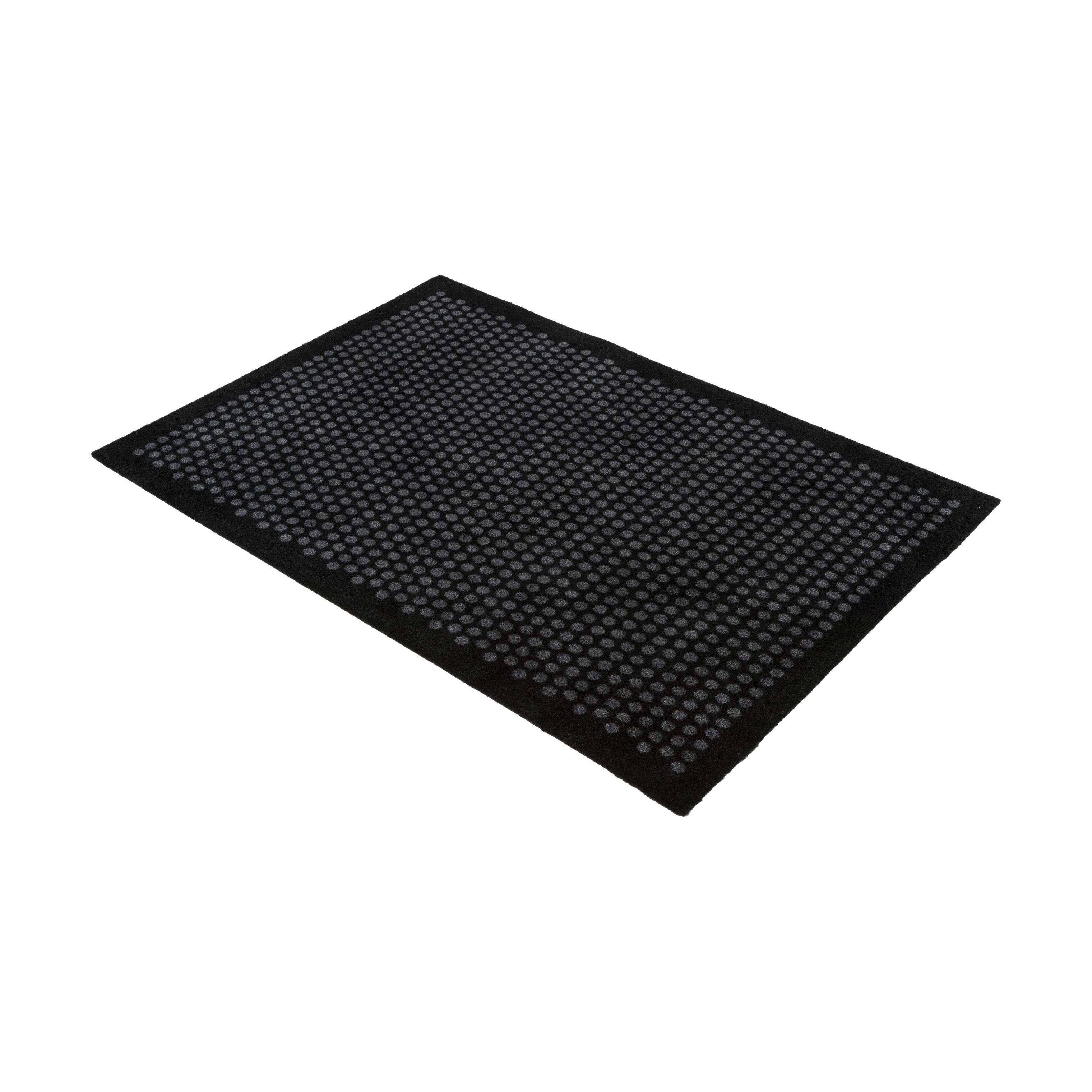 Tica Copenhagen Gulvtæpper Dot Gulvtæppe i Sort/grå, B90 x L130 cm, 3