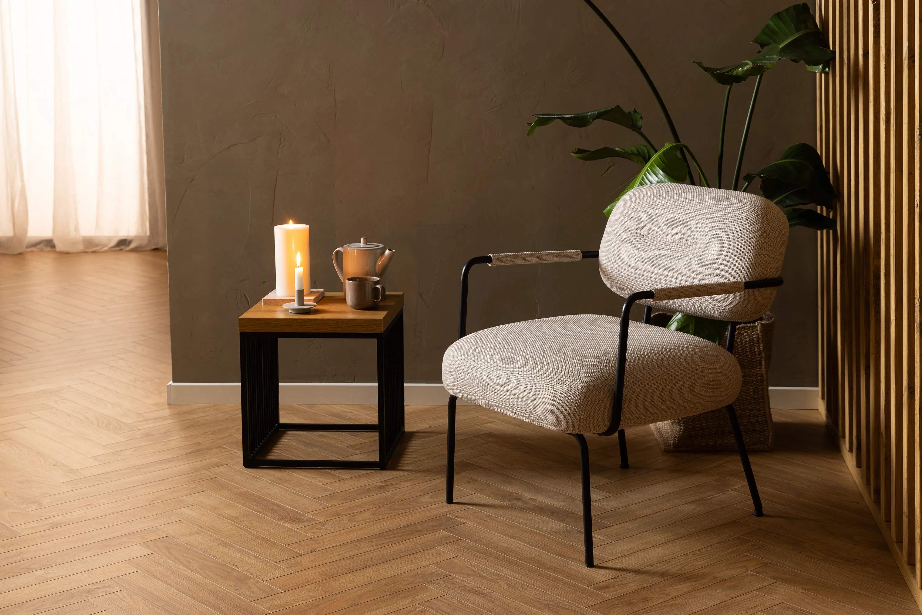 CASA Living Lænestole Dillon Loungestol i Beige, 2