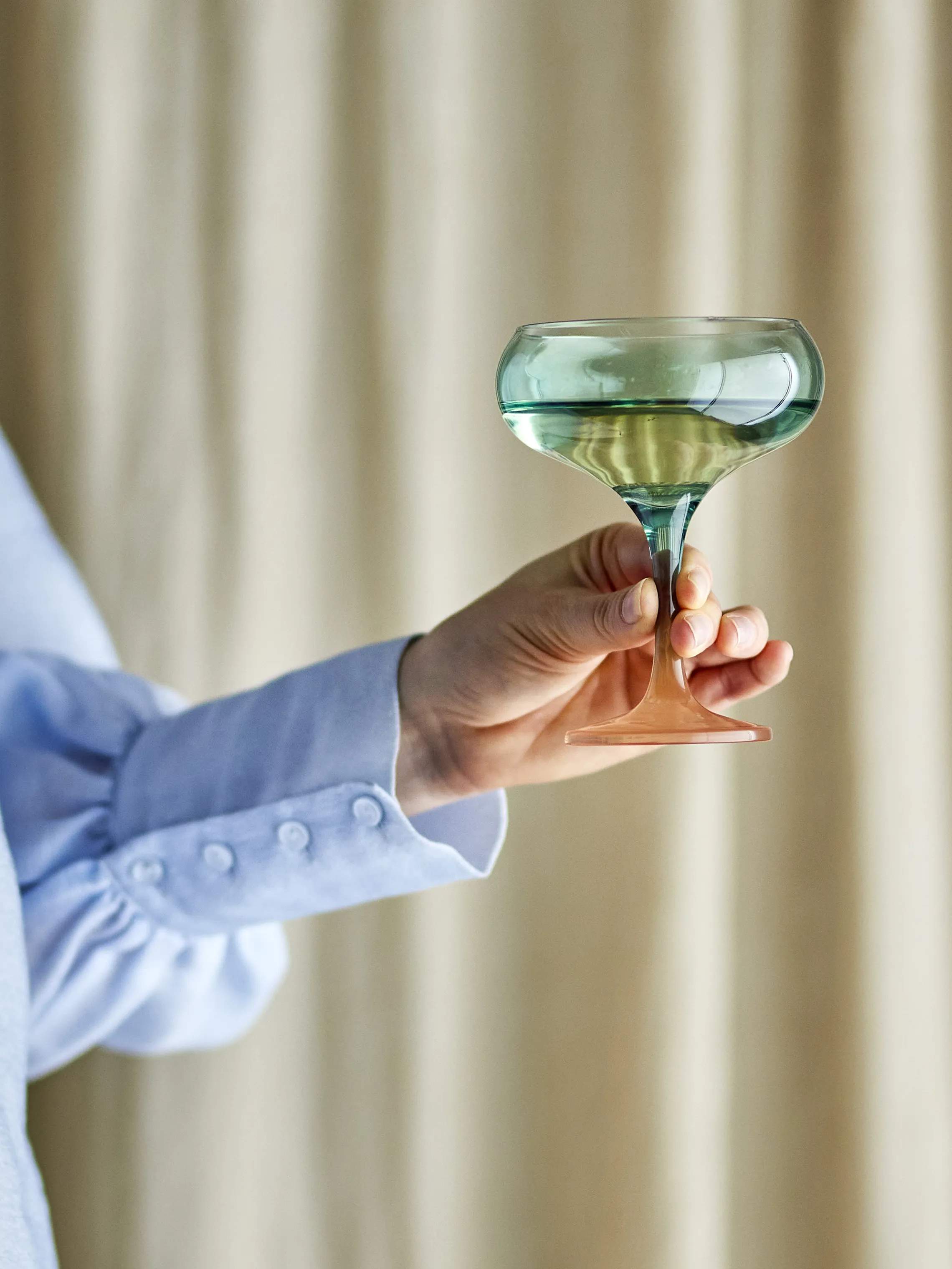 Bloomingville Cocktailglas Signe Cocktailglas - 6 stk. i Multifarvet, 4
