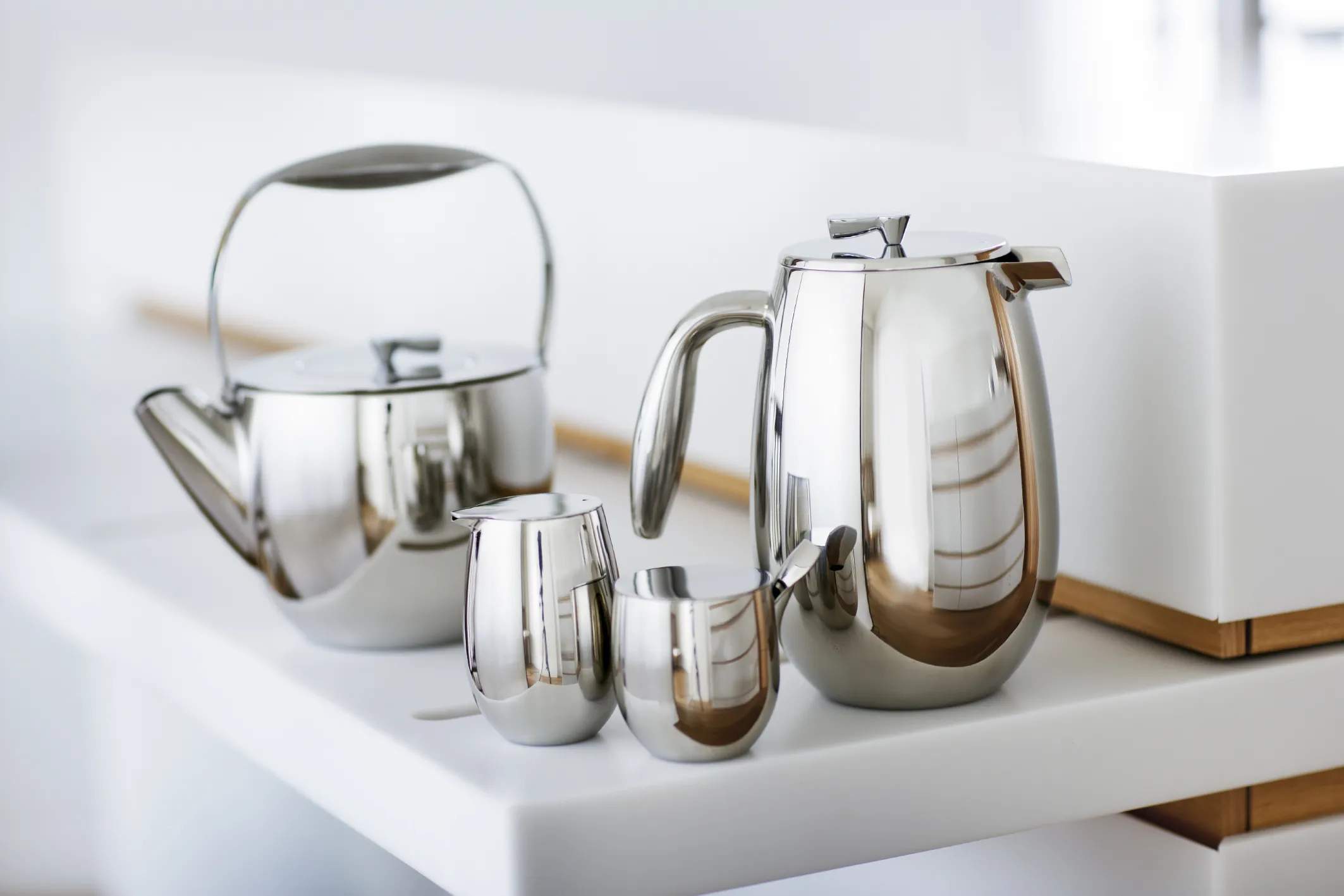 Bodum Stempelkander Columbia Stempelkande i Blank/Stål, 1 L, 2
