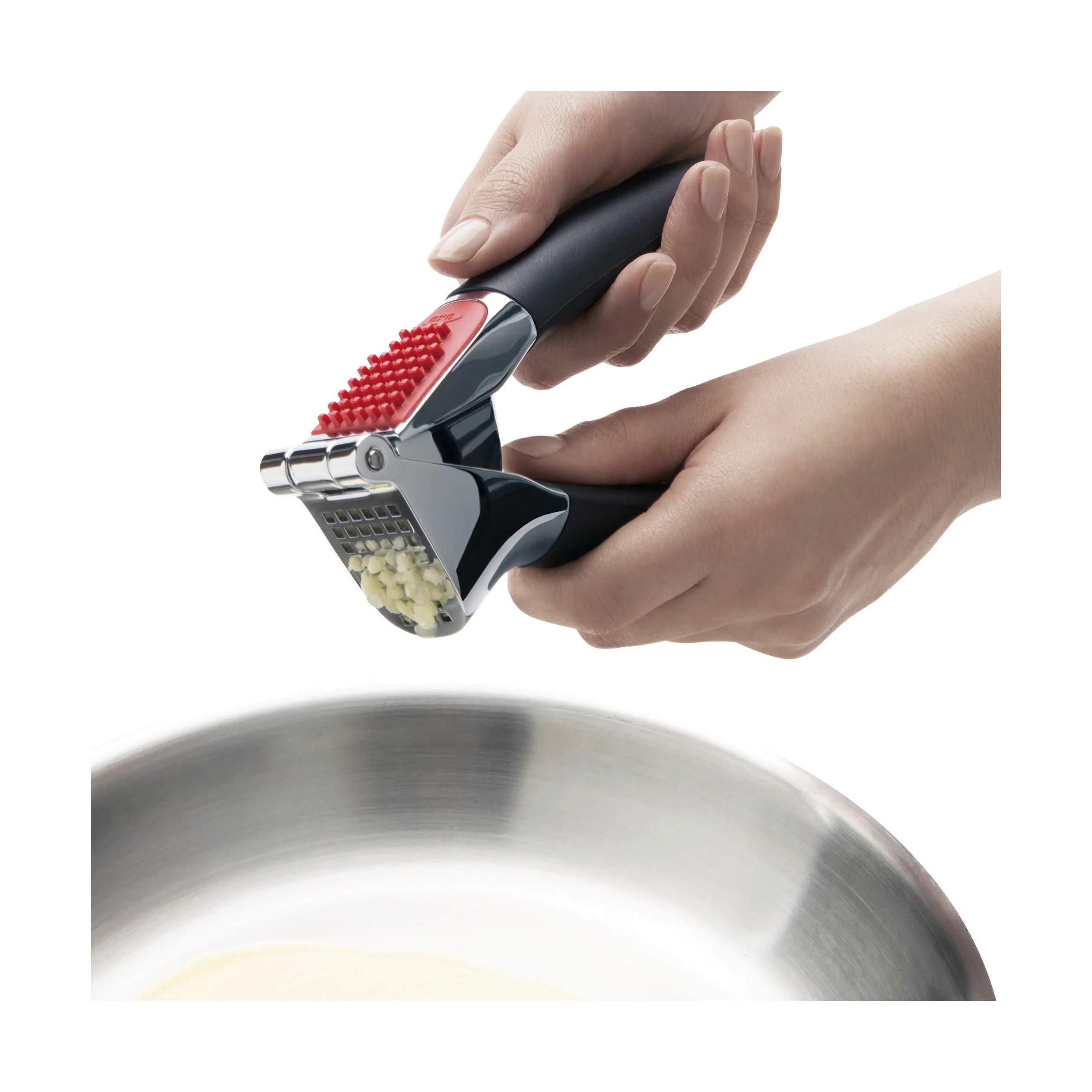 OXO Hvidløgspressere Good Grips Hvidløgspresser i sort, 4
