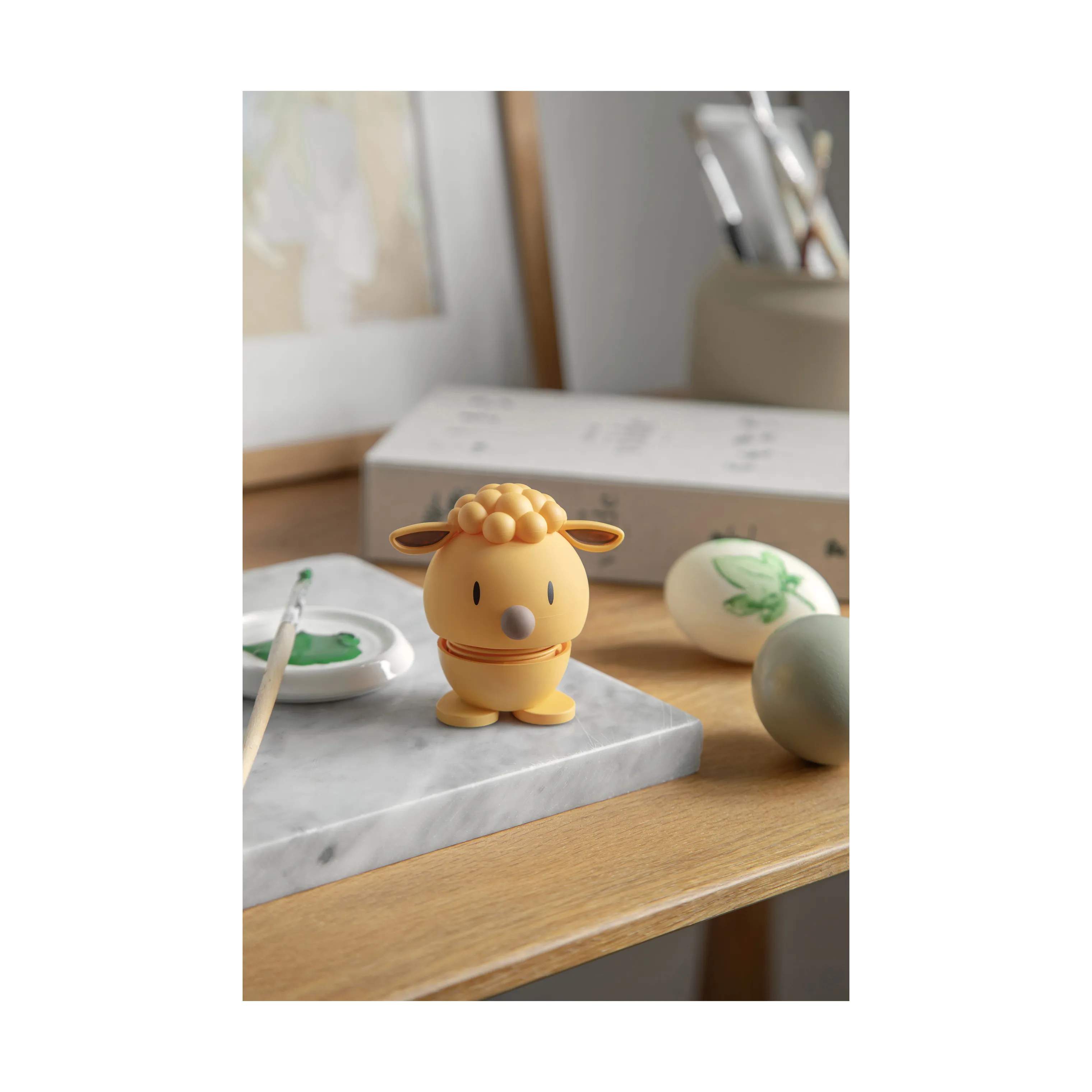 Hoptimist Dyrefigurer Animals - Soft Lambert i Mimosa, 3