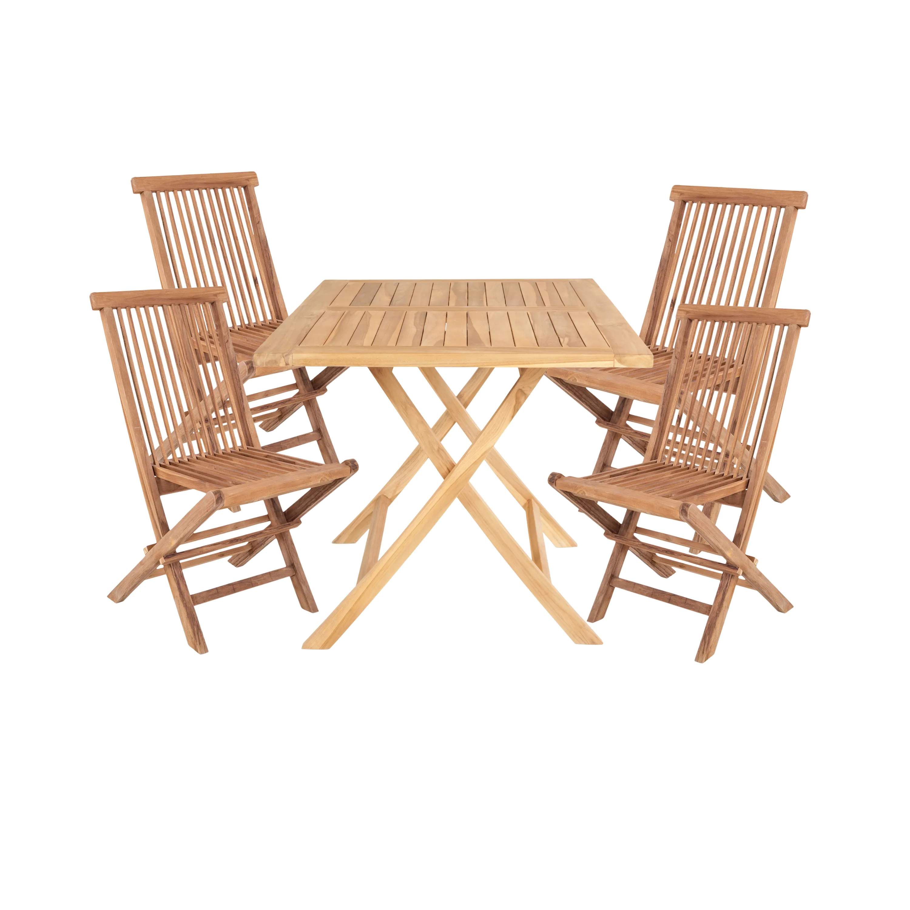 SKAGEN living Havemøbelsæt Blåvand Havebordssæt - 5 dele i Natur, 1