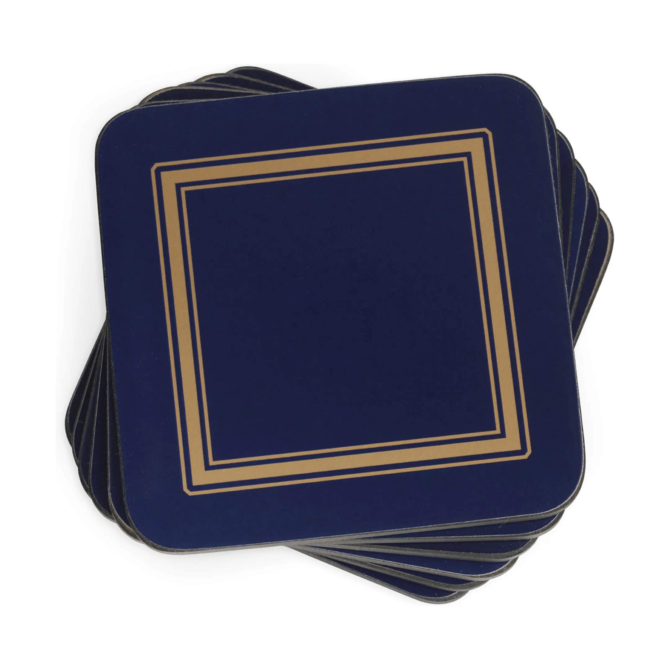 Spode Glasbrikker og coasters Pimpernel Glasbrikker - 6 stk. i Blå/guld, 1