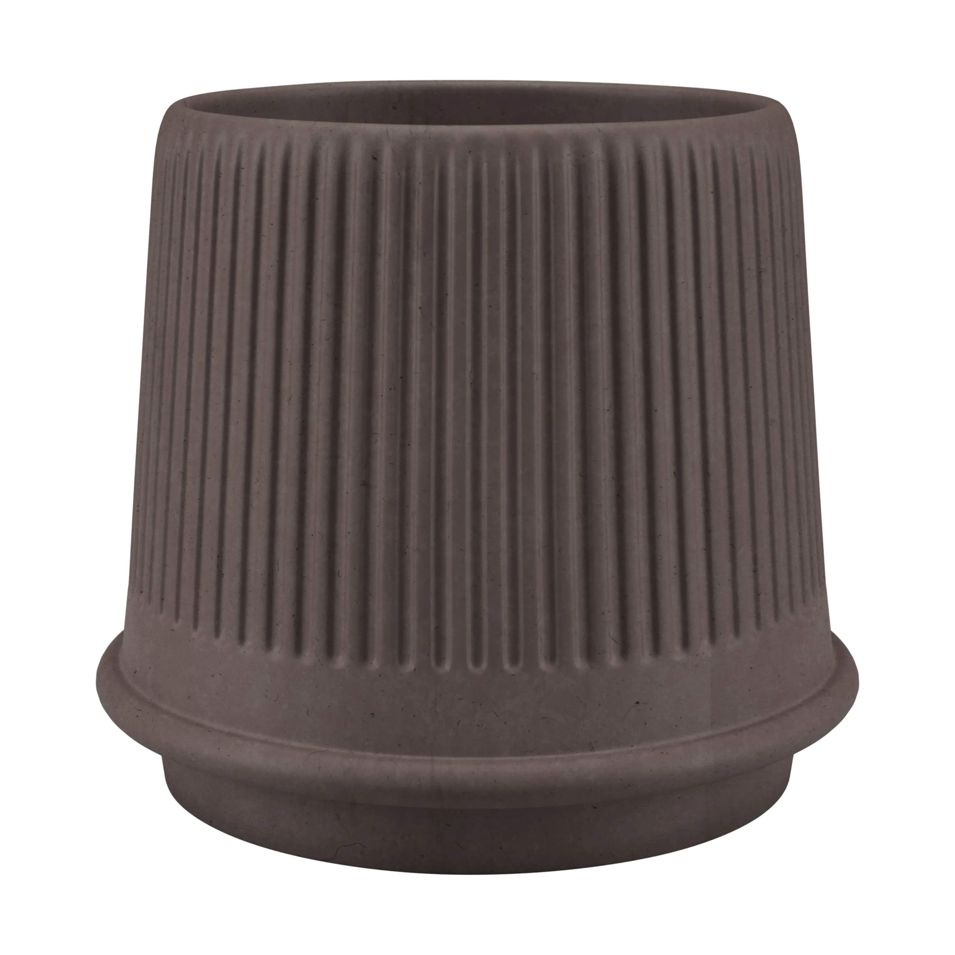 SACKit Plantekrukker Gaia Krukke i Mocca, 26 cm, 1