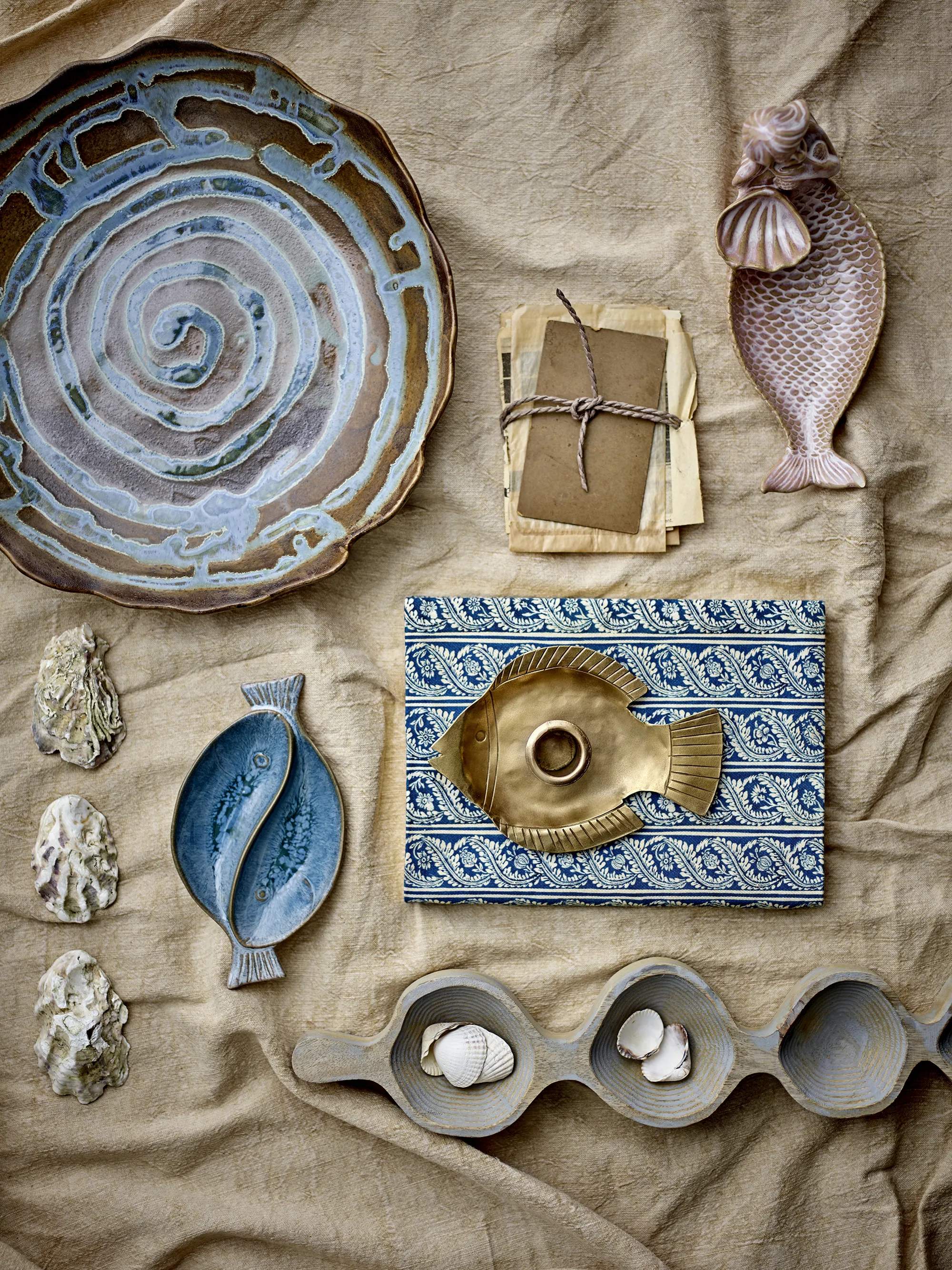 Creative Collection Serveringsskåle Abitha Skål i Nature, 3