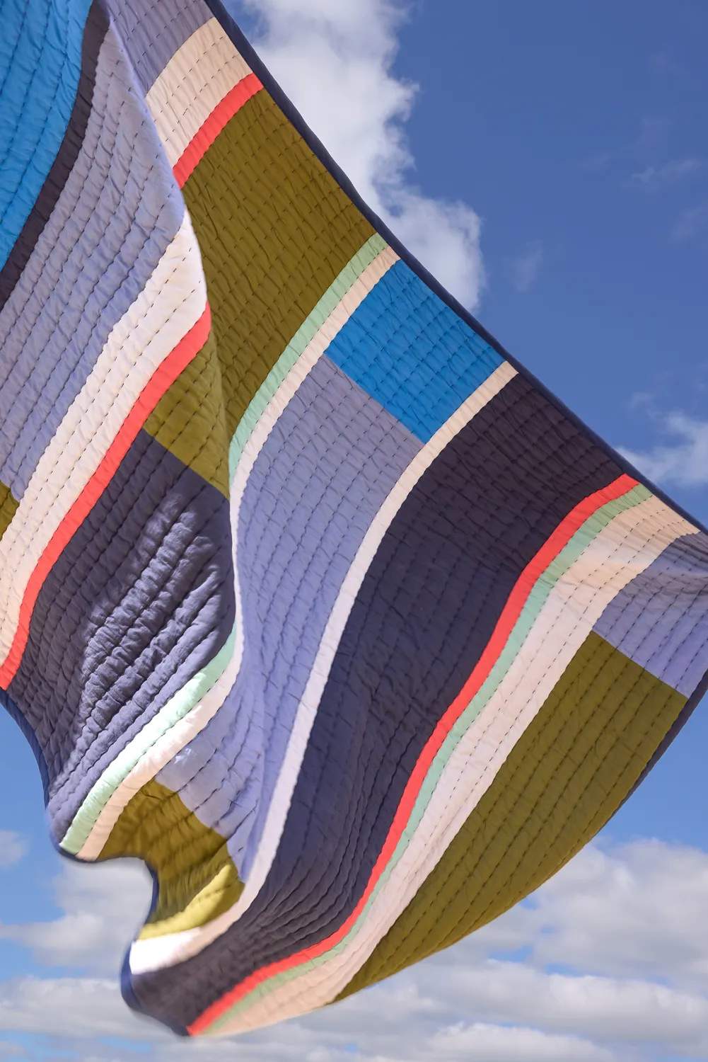 Hübsch Plaider Pavilion Plaid i Blå/Multifarvet, 6