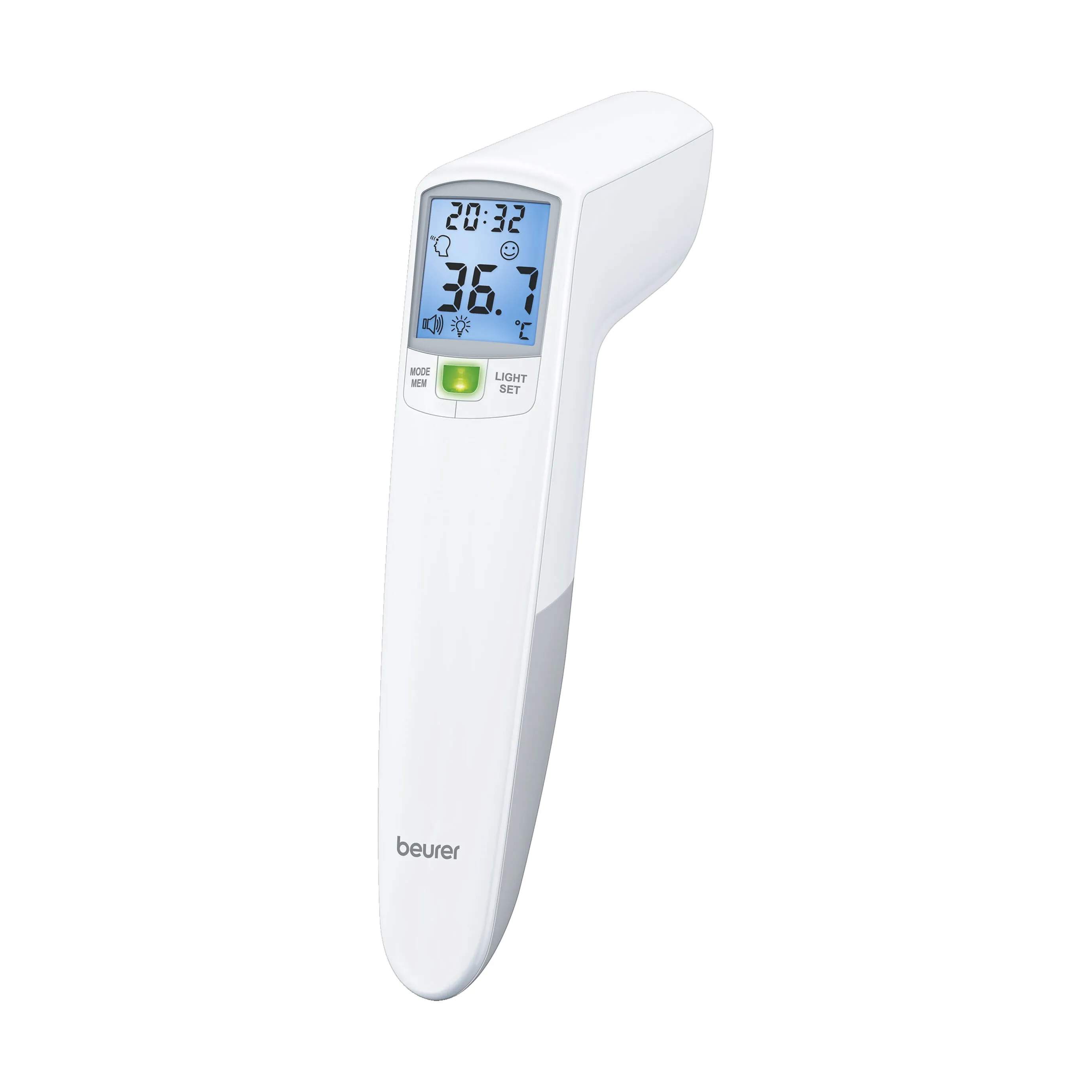Beurer Øvrig personlig pleje FT100 Termometer i Hvid/grå, 2