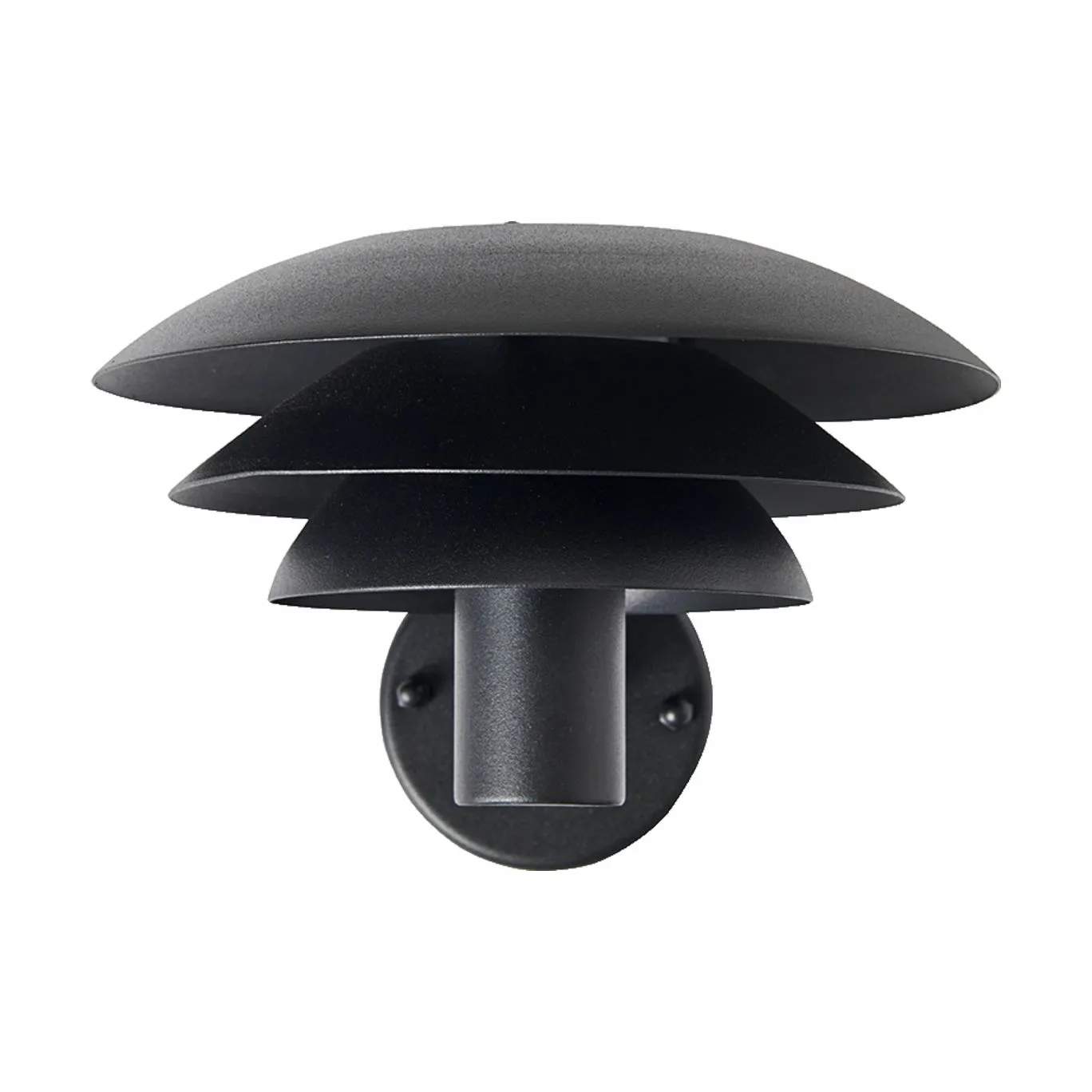 Dyberg Larsen Væglamper DL31 DL20 Outdoor Væglampe i Sort, 20 cm, 1