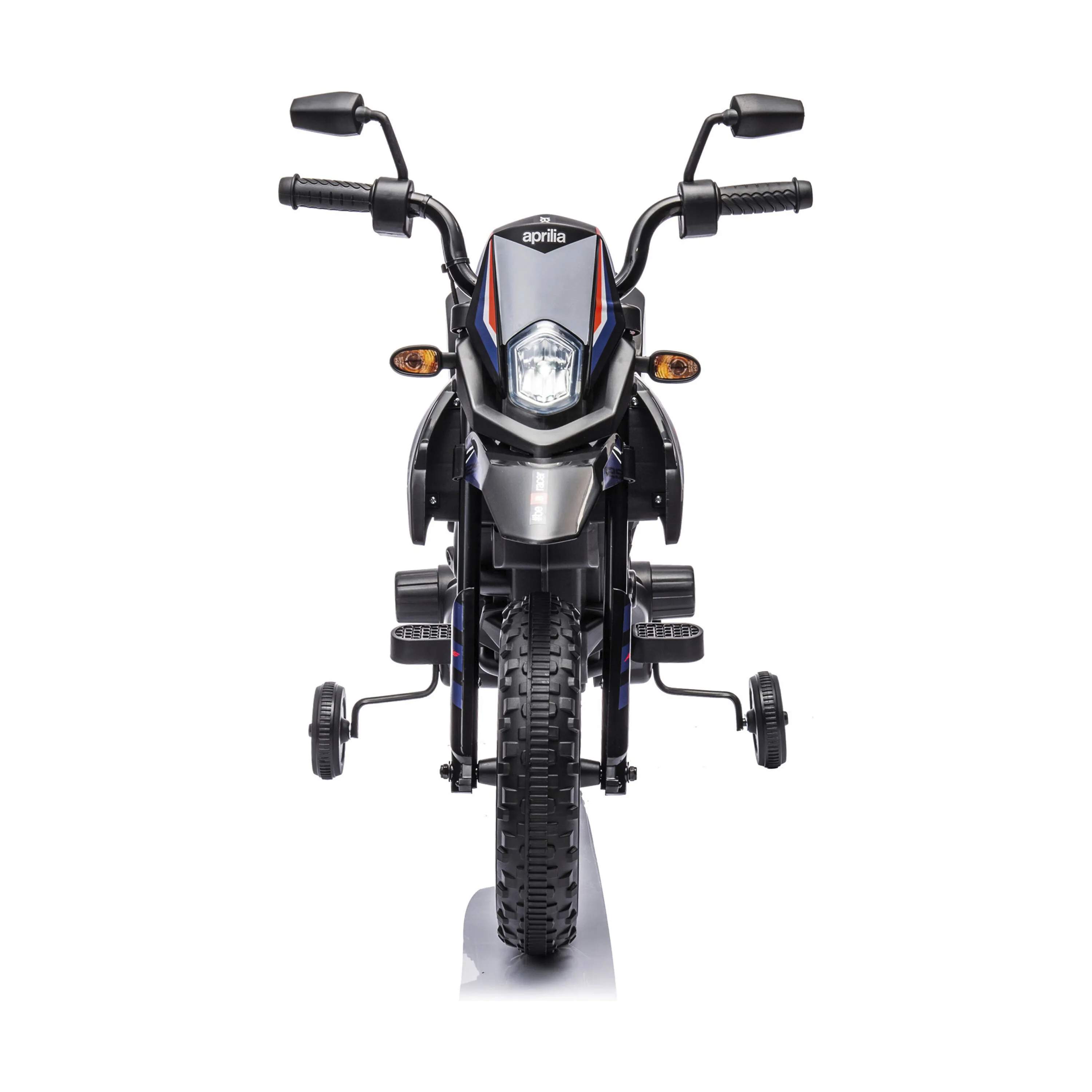 NORDIC PLAY Speed El-biler til børn Elektrisk motorcykel Aprilia i Sort, 4