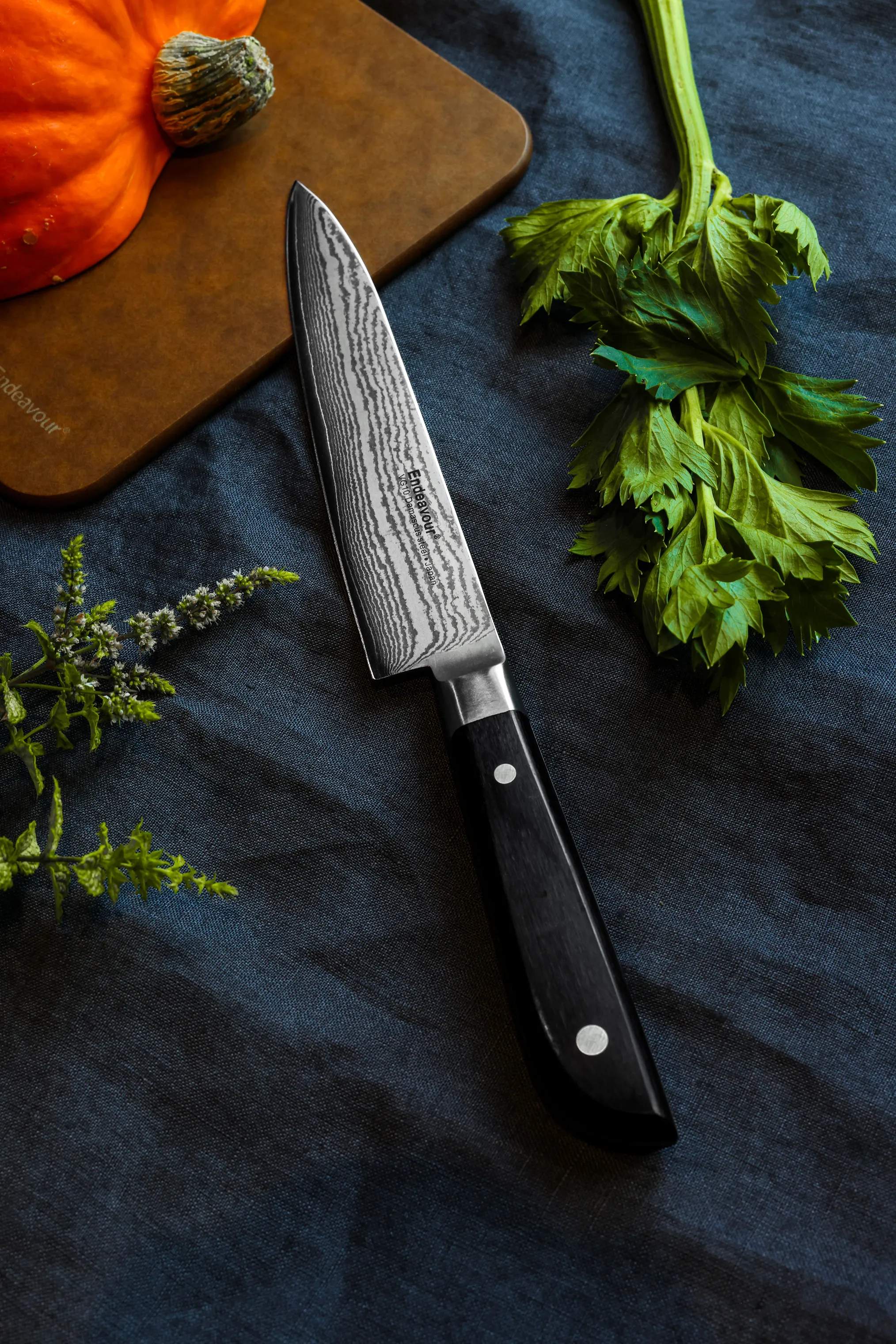 Endeavour Universalknive Fruit Universalkniv i sort, 8