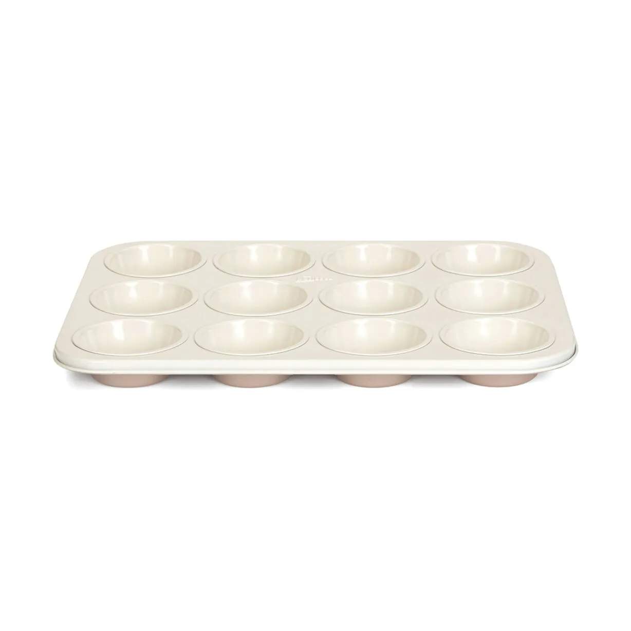 Ceramic Muffinform, kobber, large