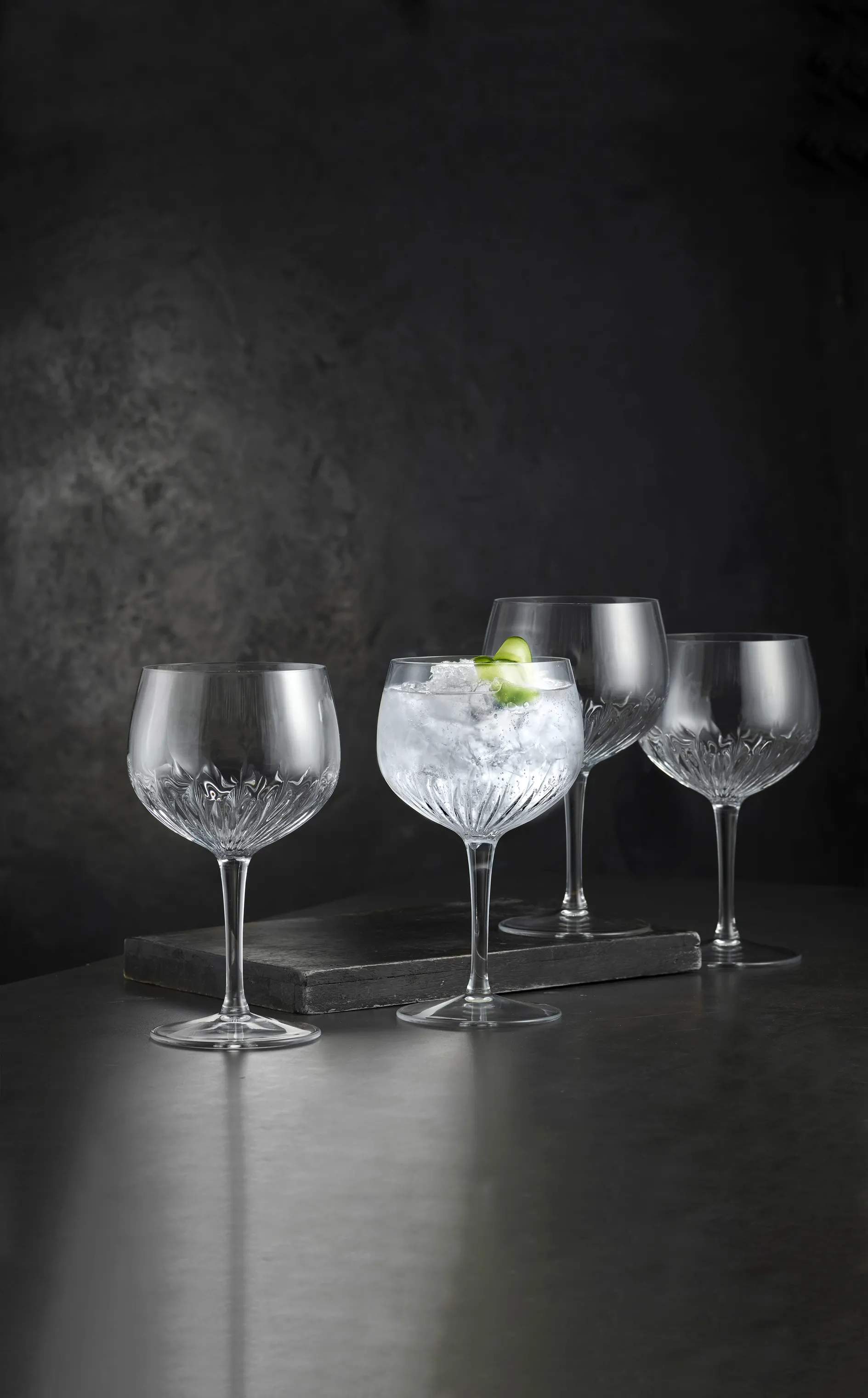 Luigi Bormioli Ginglas Mixology Gin & tonic Glas - 4 stk. i klar, 80 cl, 2