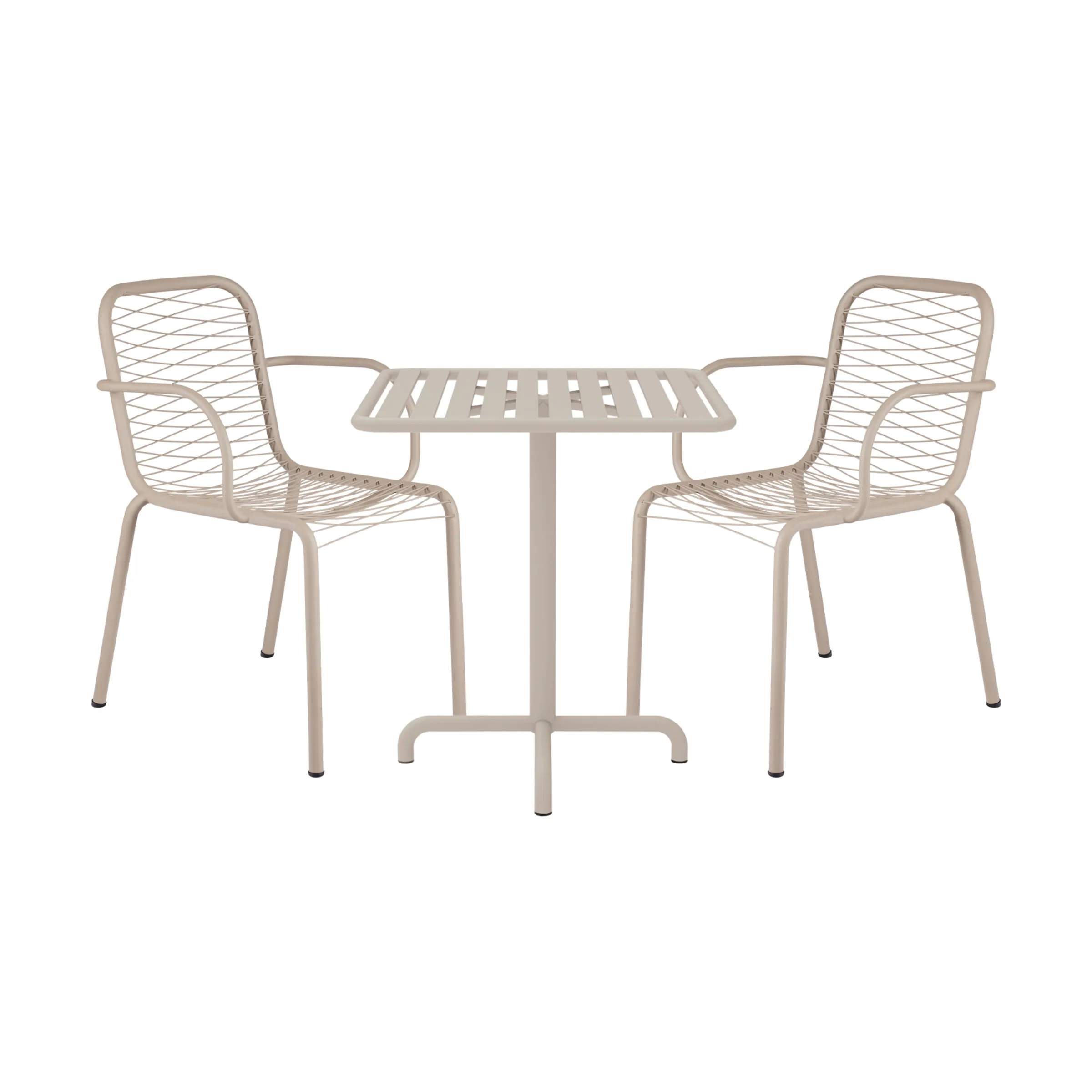 Mandalay Cafésæt Ivy Cafésæt - 3 dele i taupe, 1