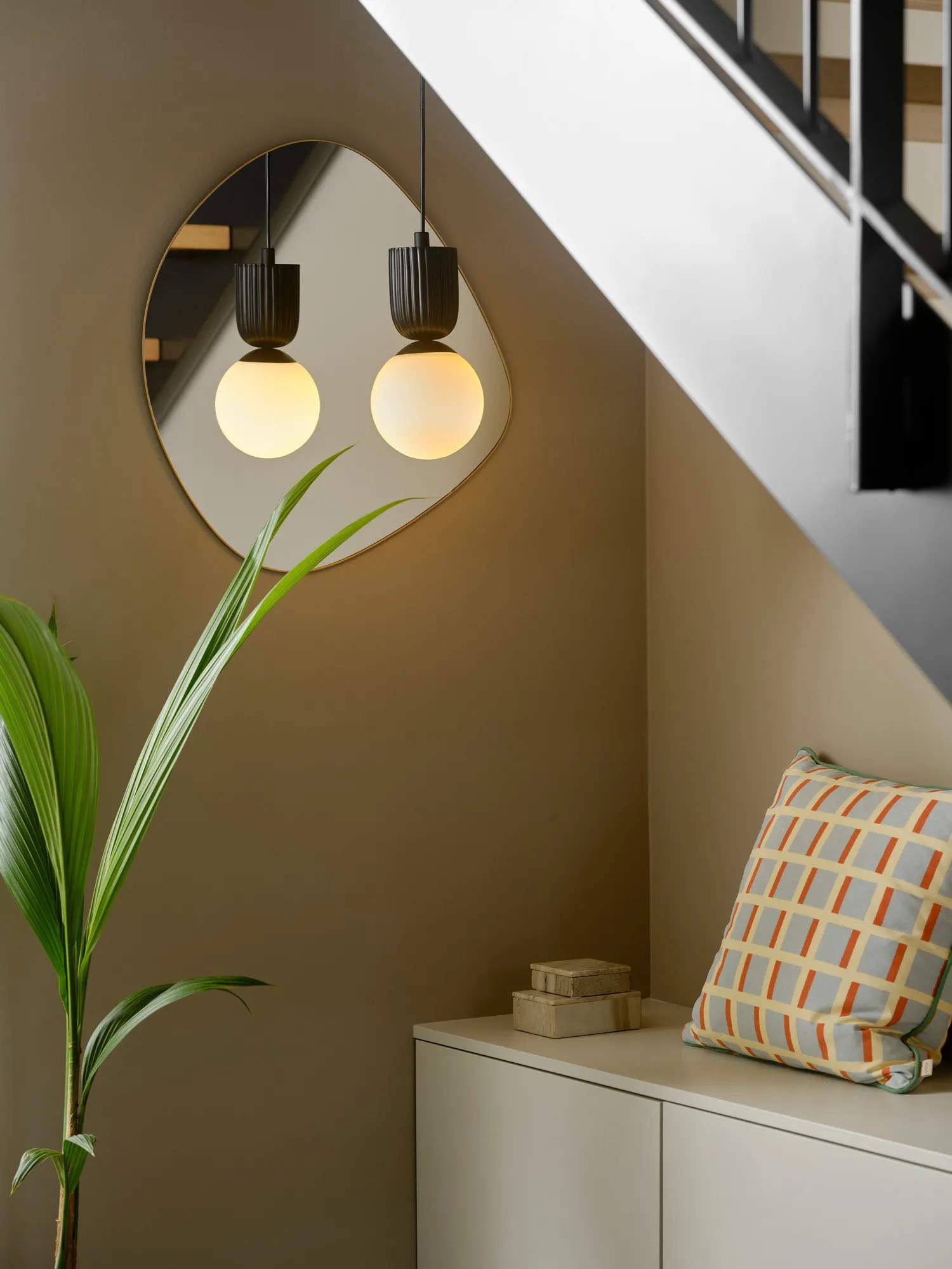 Nordlux Pendler Sadie Pendel i Sort / Opal, 3