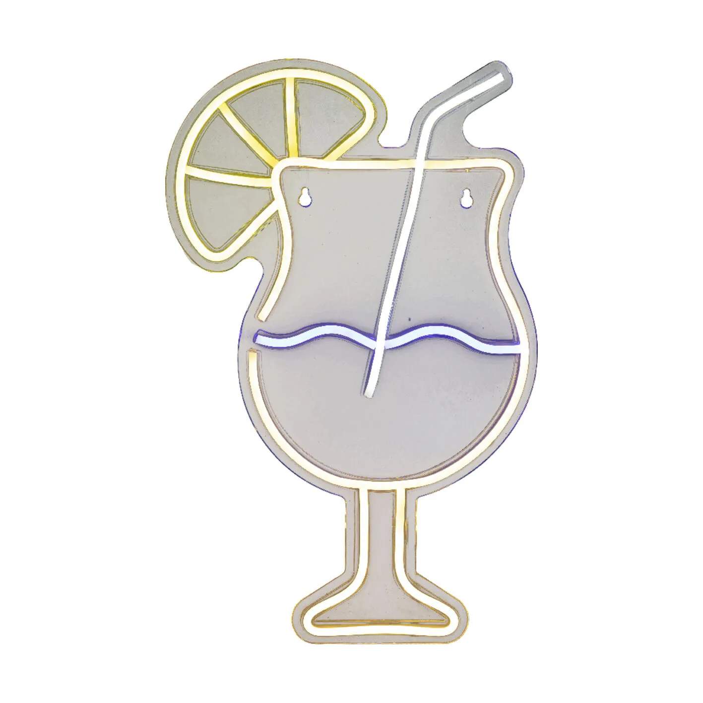 CASA Living LED-lamper LED Neon skilt i Multi, 40 cm, 1