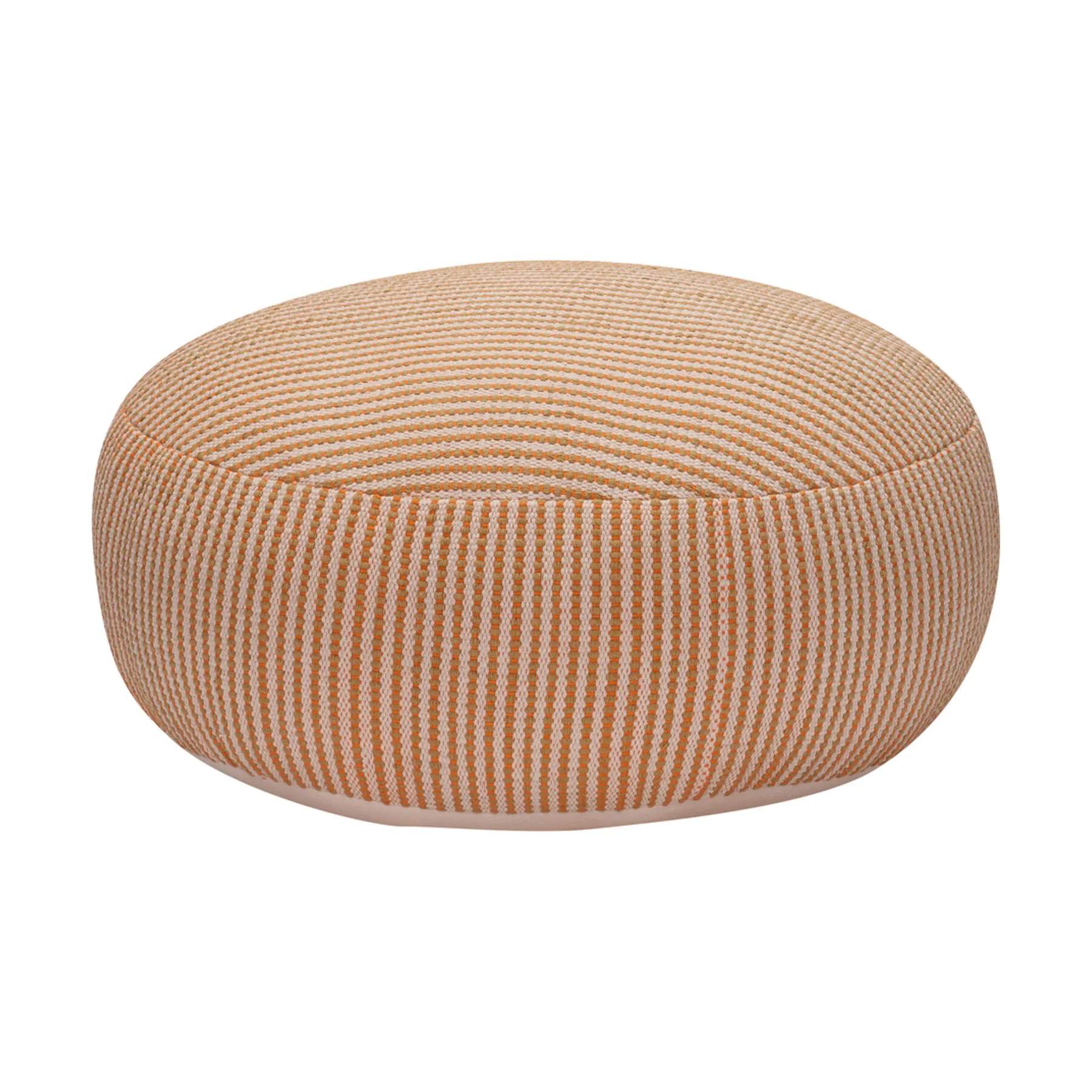 Hübsch Puffer Mochi Puf i Beige/Orange/Sand, 1