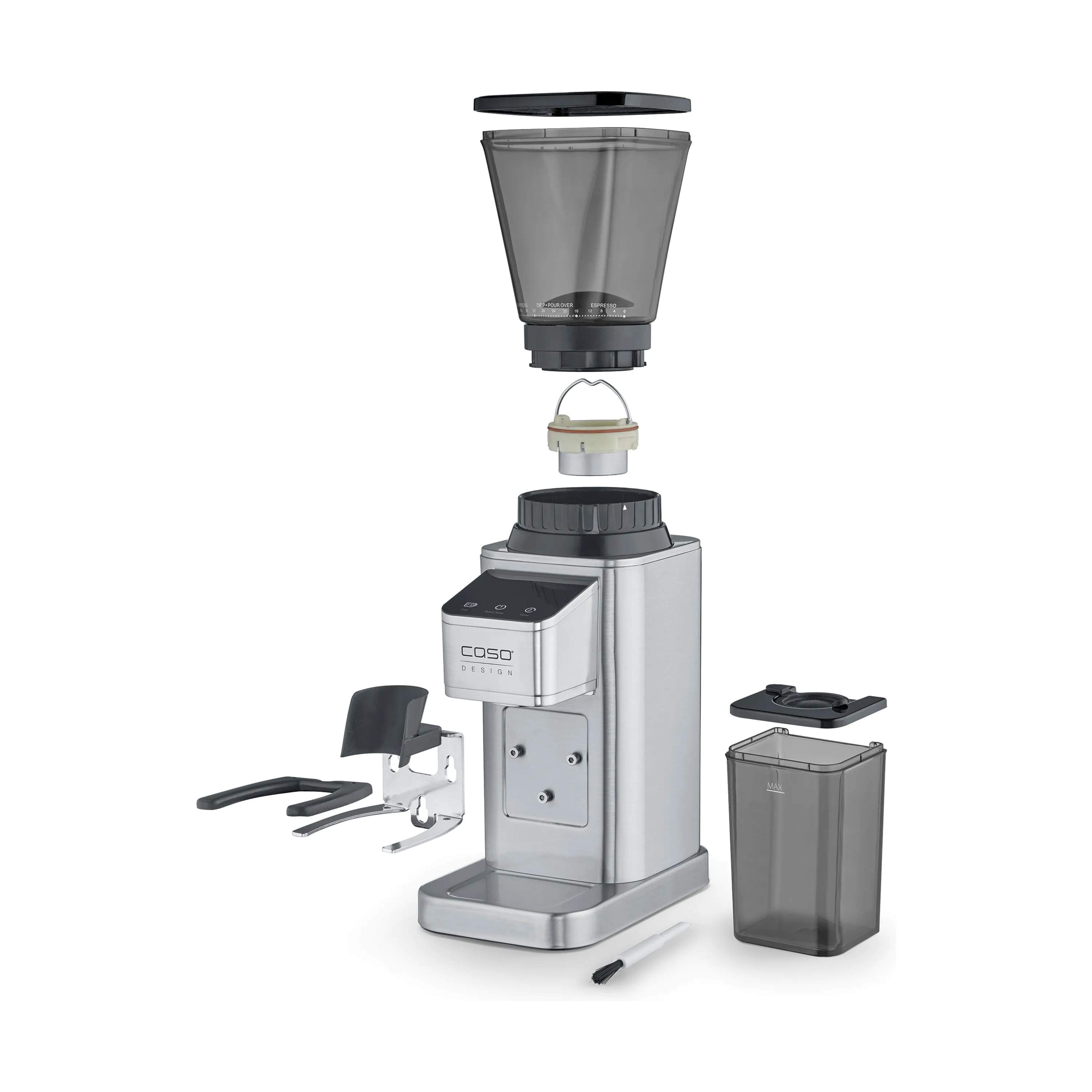 Caso Kaffekværne Baristachef Inox Kaffekværn CS1834 i Sølv, 7
