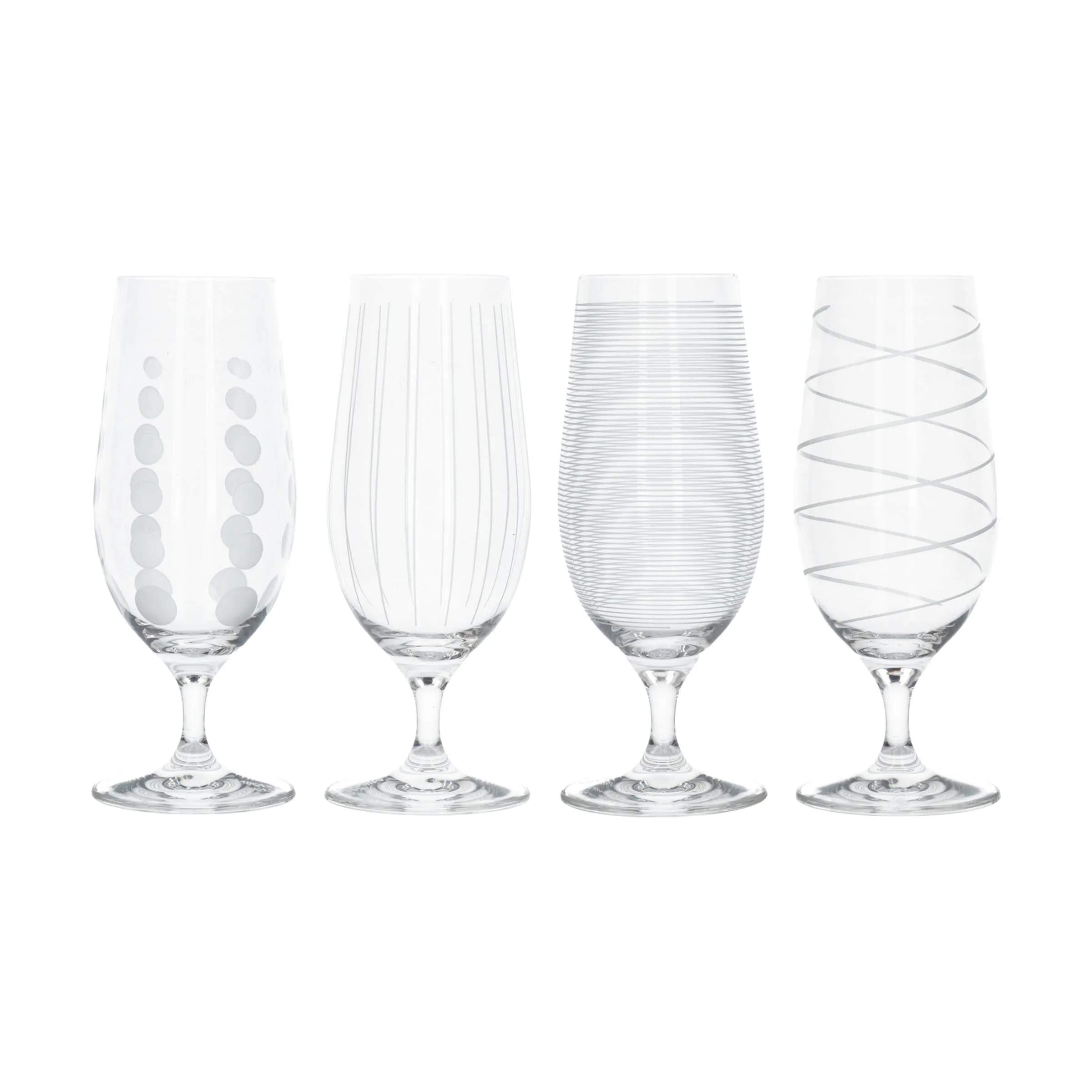 Mikasa Ølglas Cheers Ølglas - 4 stk. i Klar, 1