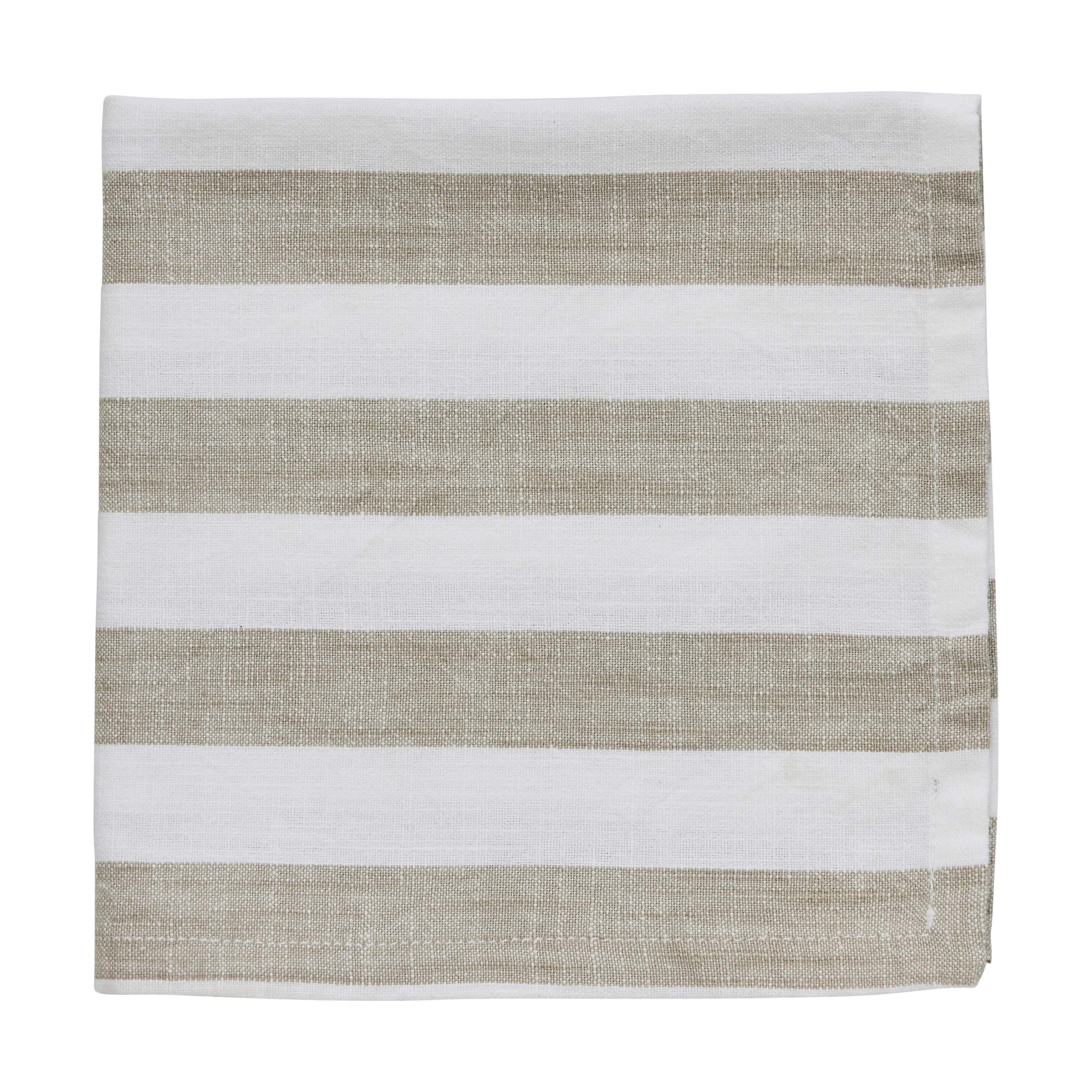 Olivia Stofserviet, beige, large