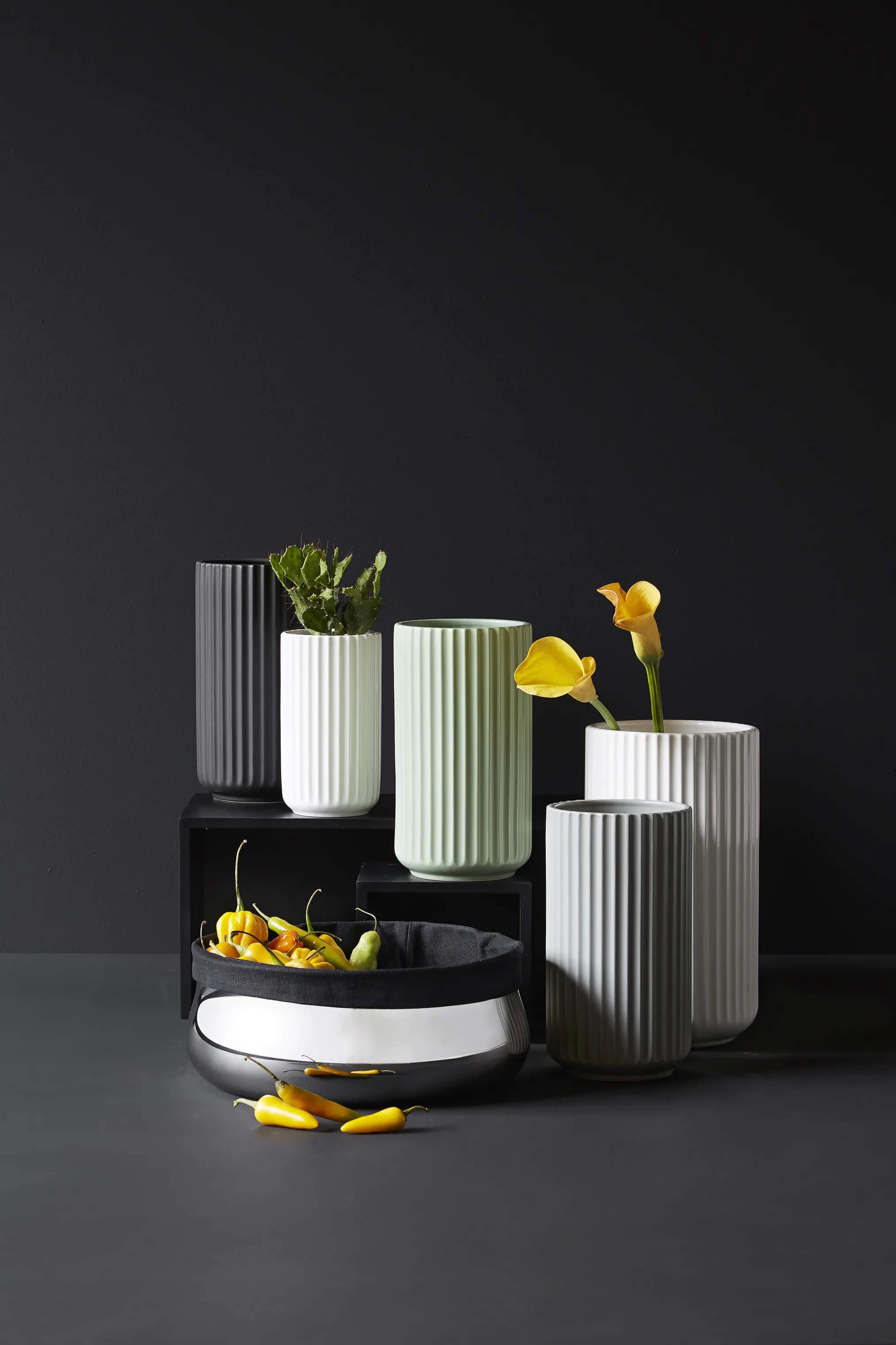 erik bagger a/s Brødkurve Timeless Høj brødskål i Sort/Stål, 2